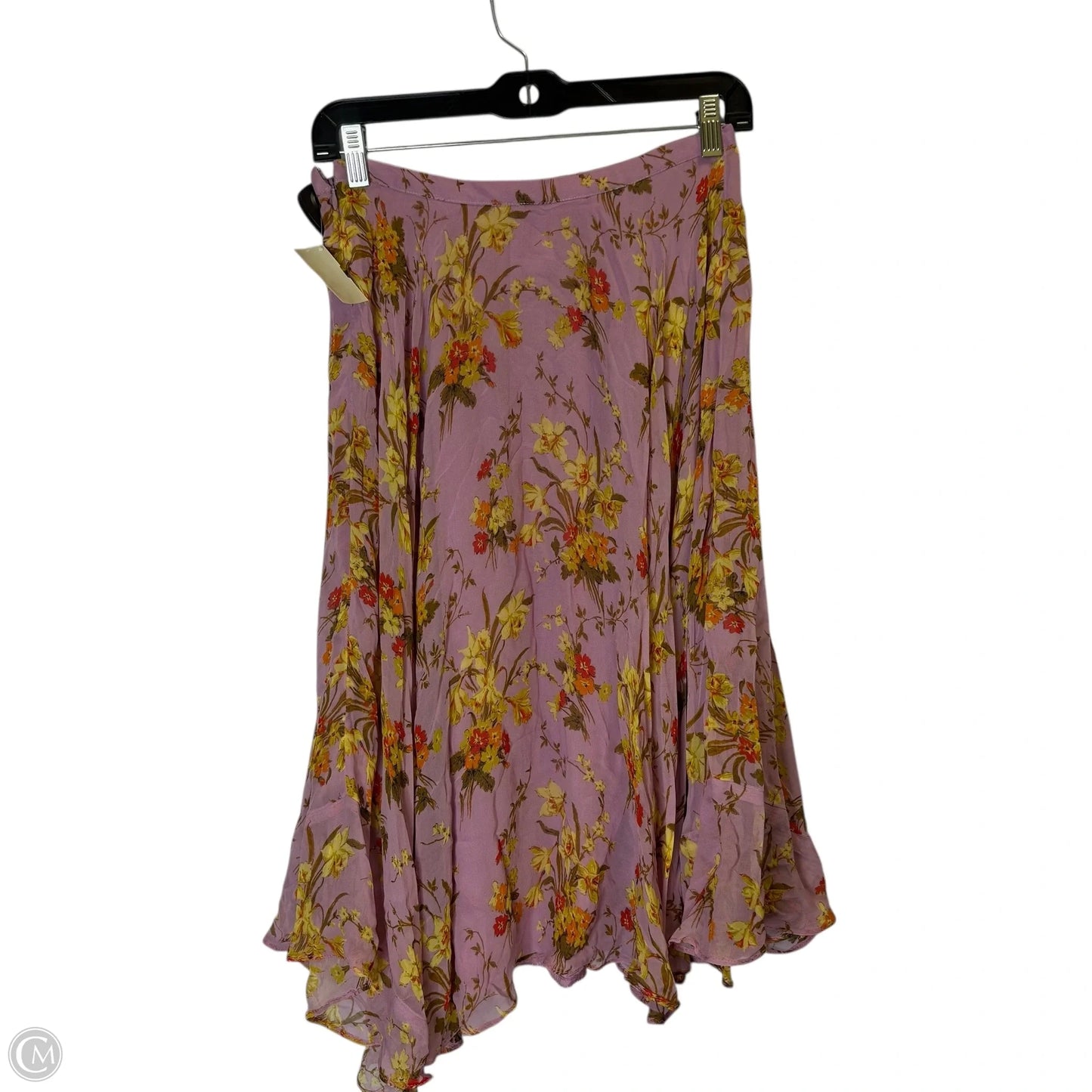 Skirt Midi By Anthropologie In Purple, Size: 4