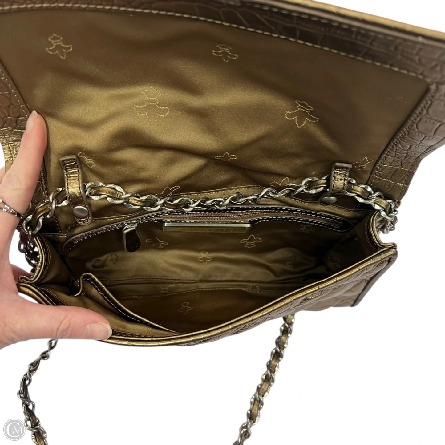 Crossbody Designer By Judith Ripka, Size: Medium