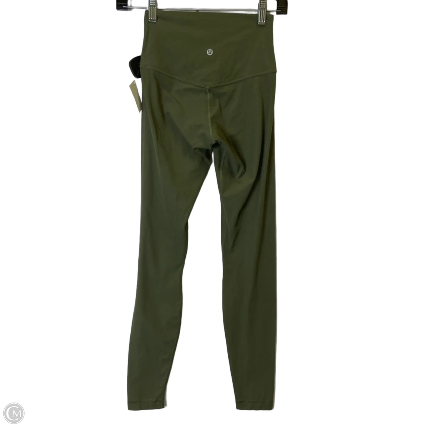 Athletic Leggings By Lululemon In Green, Size: 4