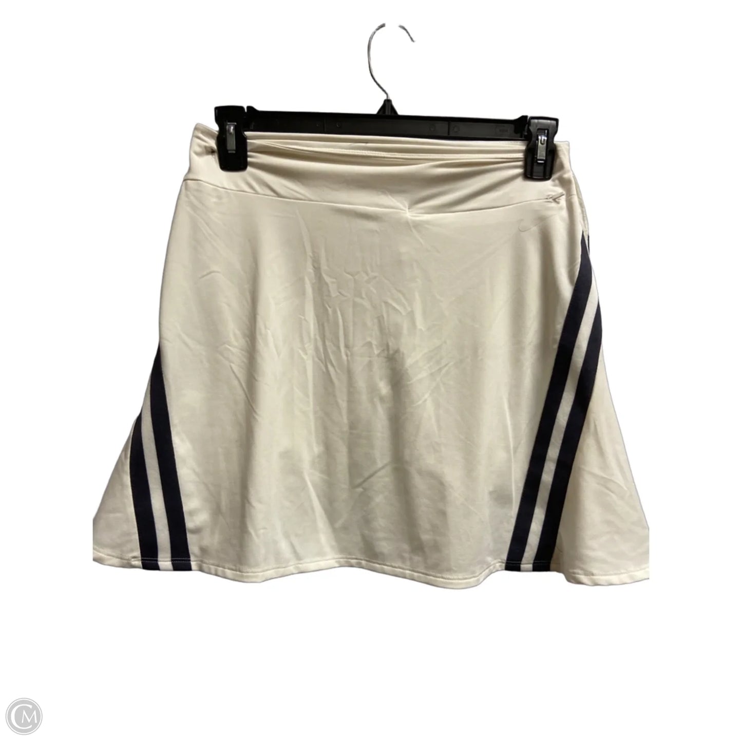 Athletic Skort By Nike Apparel In Cream, Size: S