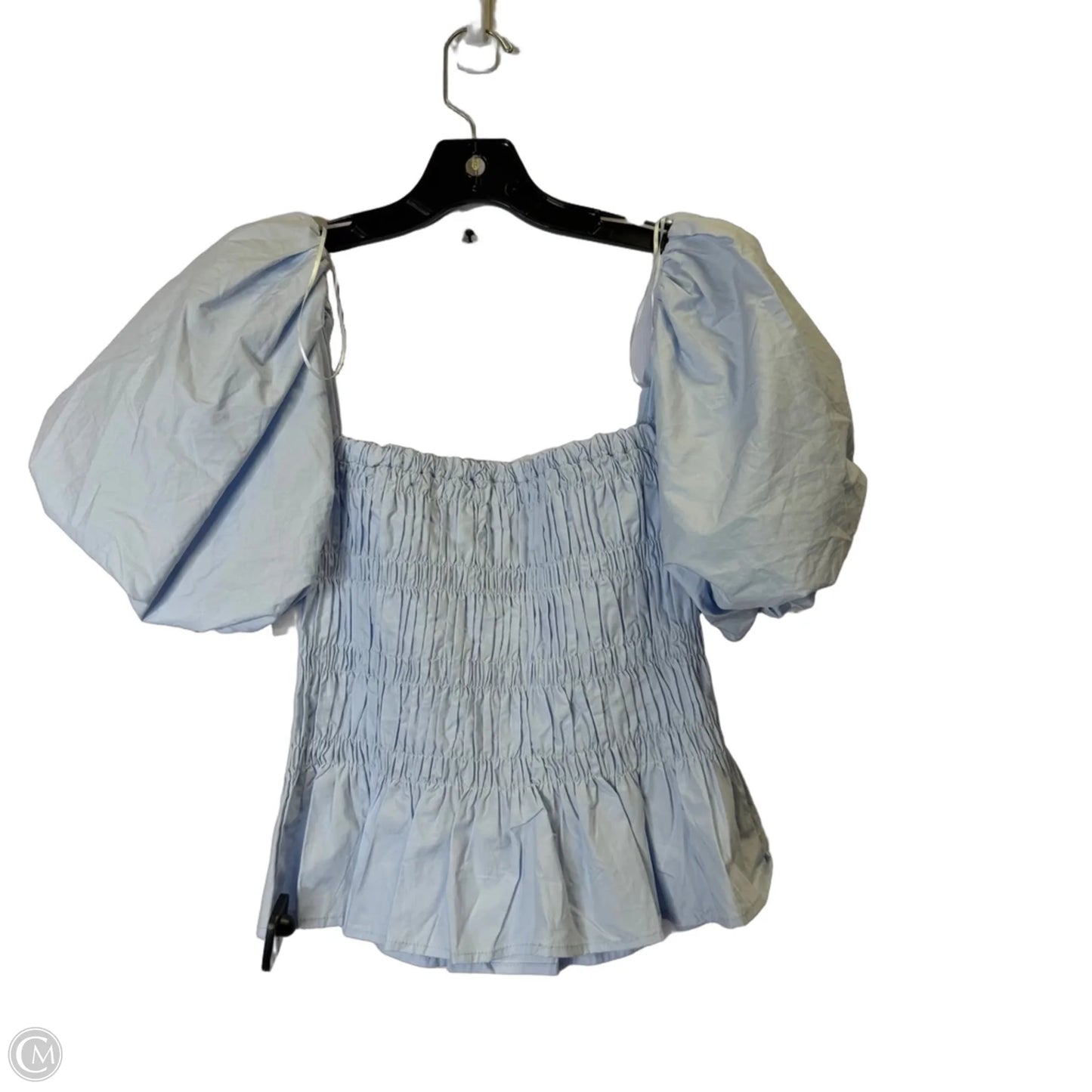 Top Short Sleeve By Astr In Blue, Size: S