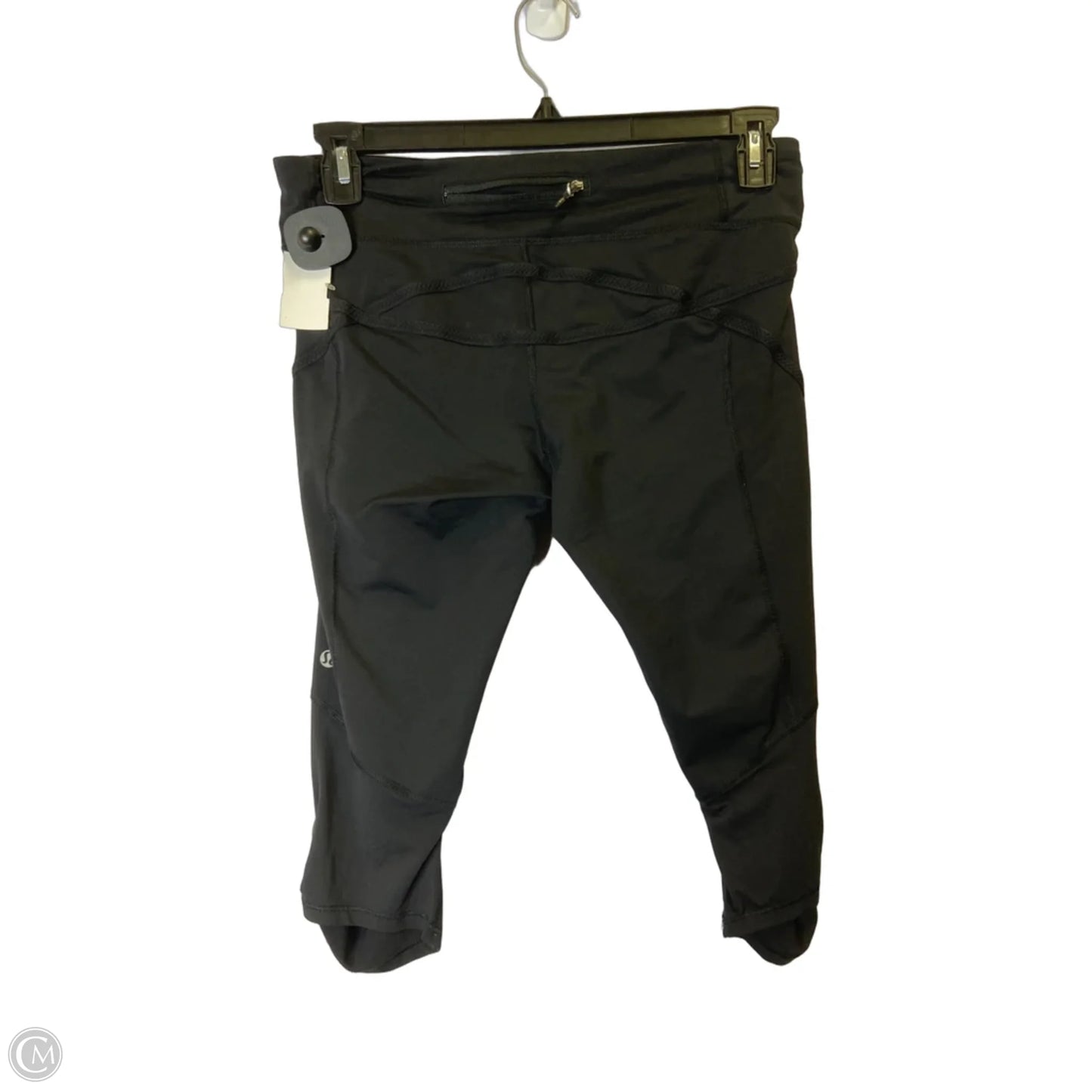 Athletic Capris By Lululemon In Black, Size: 10