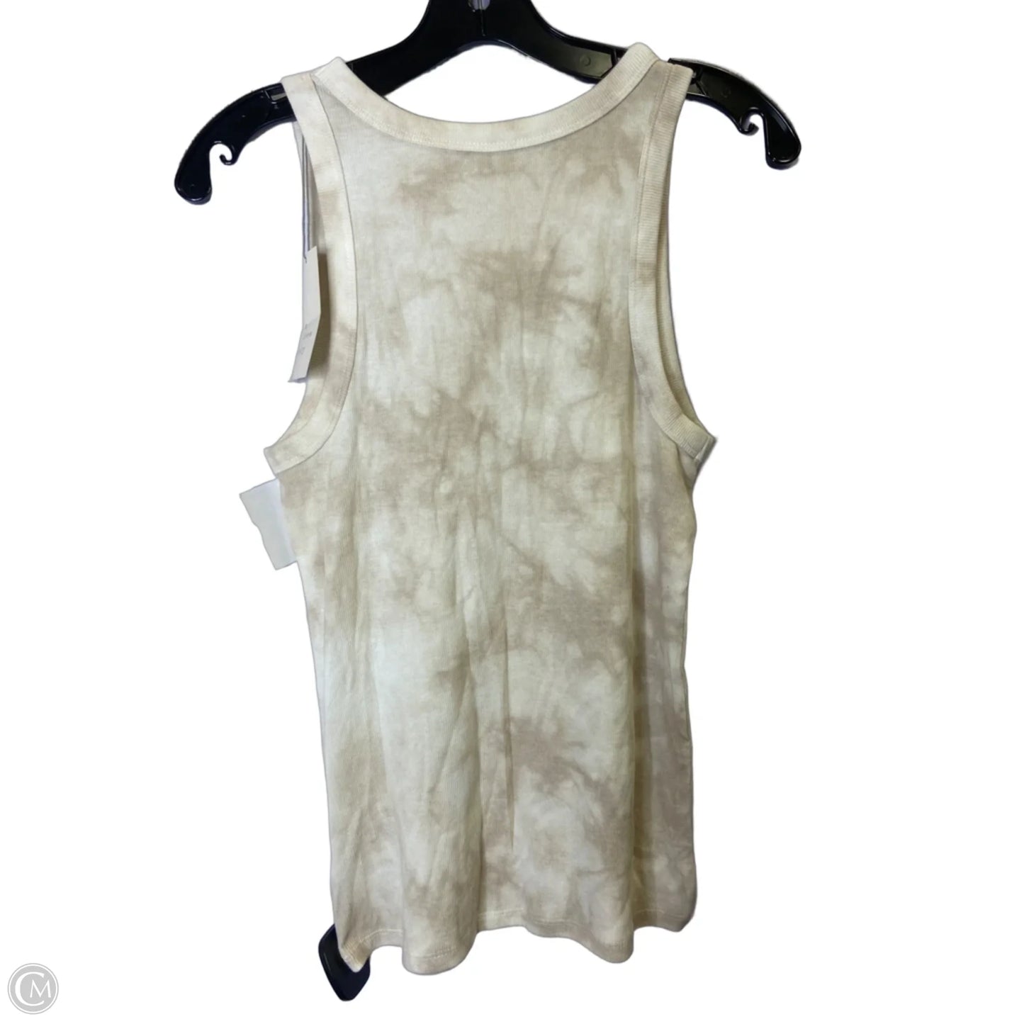 Top Sleeveless Basic By A New Day In Tie Dye Print, Size: L