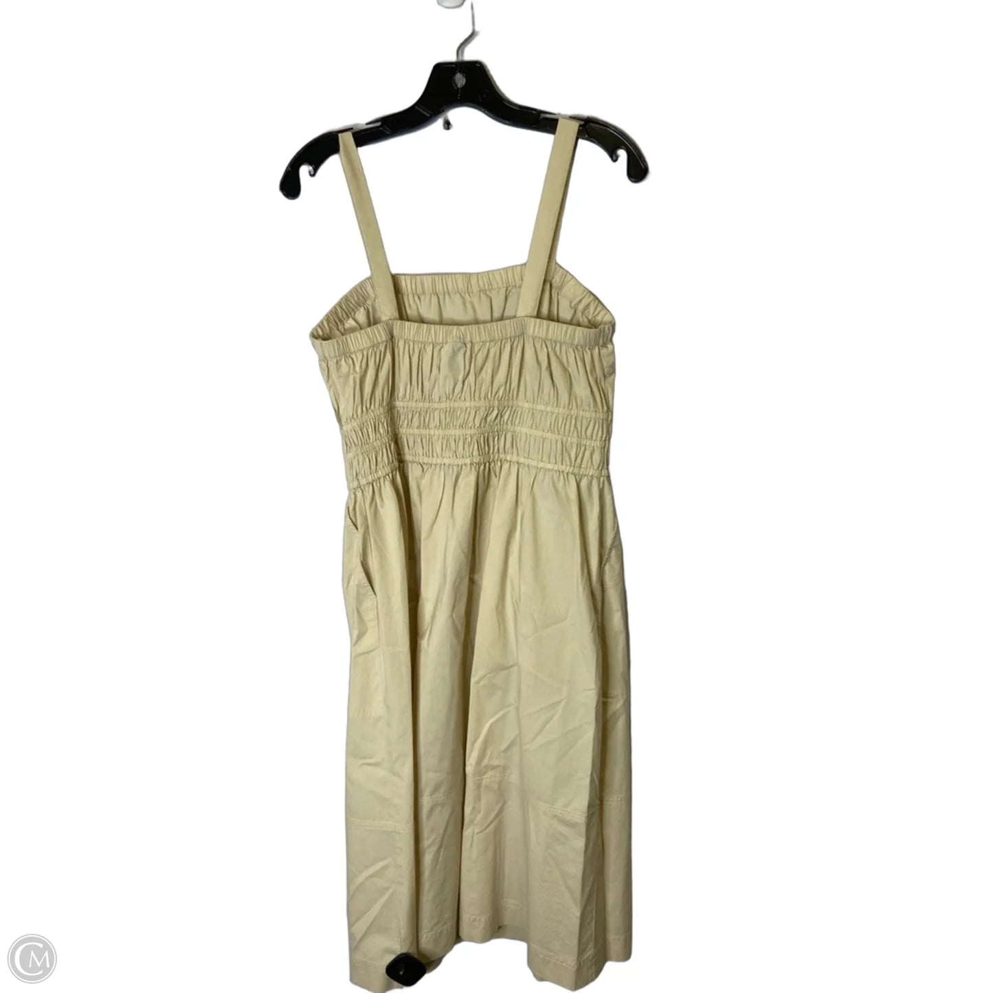 Dress Casual Midi By Universal Thread In Cream, Size: M