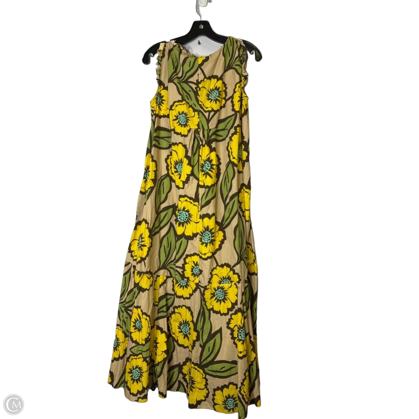 Dress Casual Maxi By Clothes Mentor In Yellow, Size: L