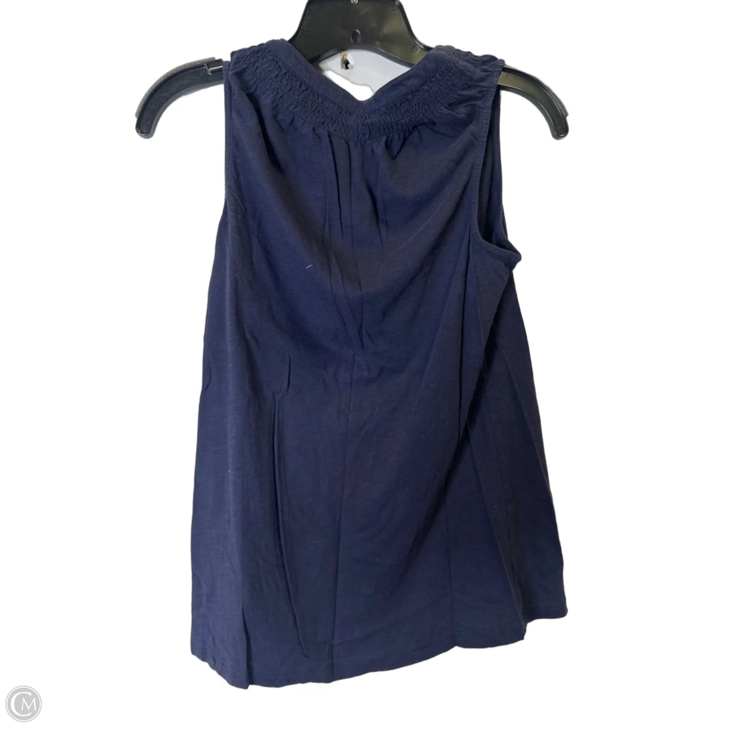 Top Sleeveless By Cmb In Navy, Size: S