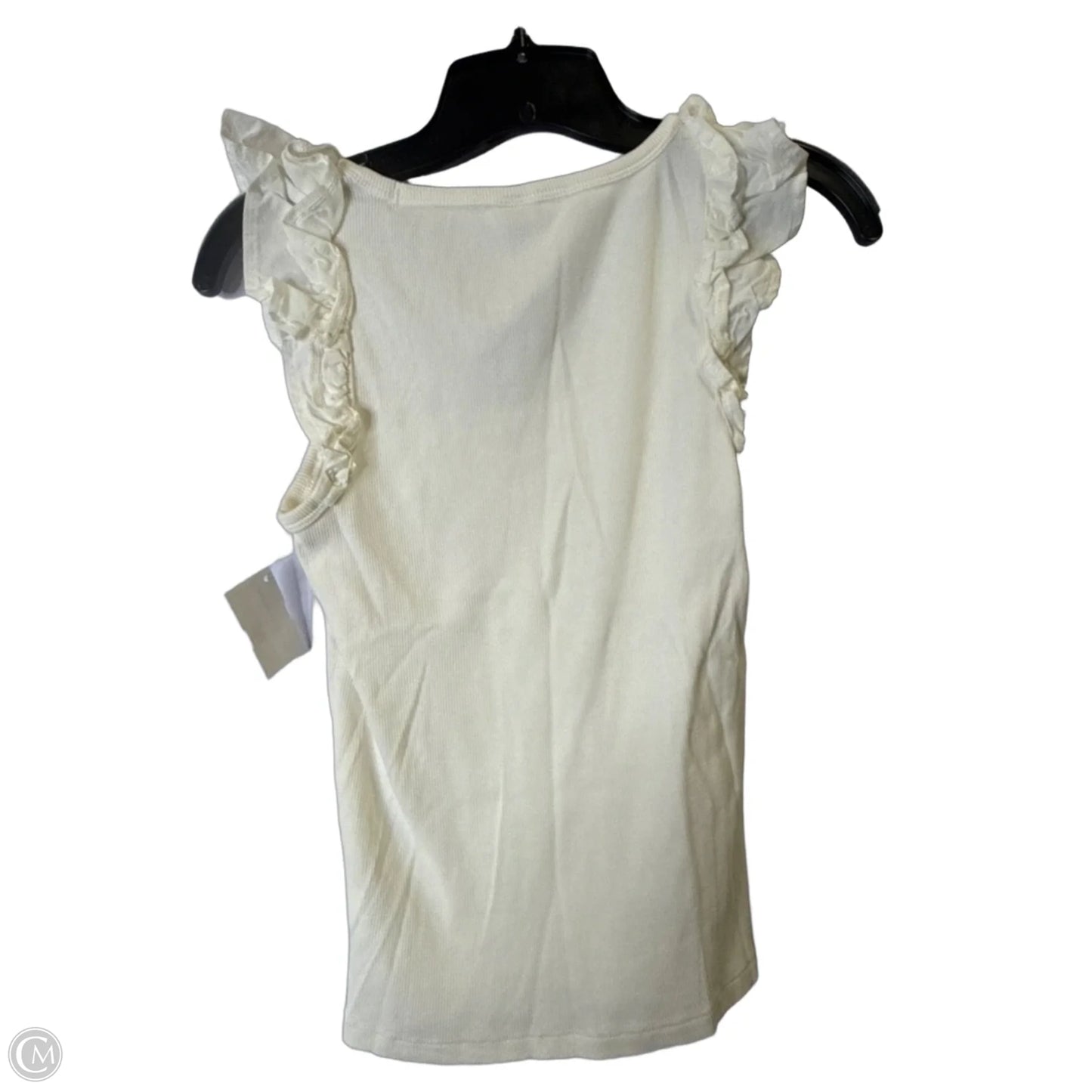 Top Sleeveless By Old Navy In Cream, Size: S