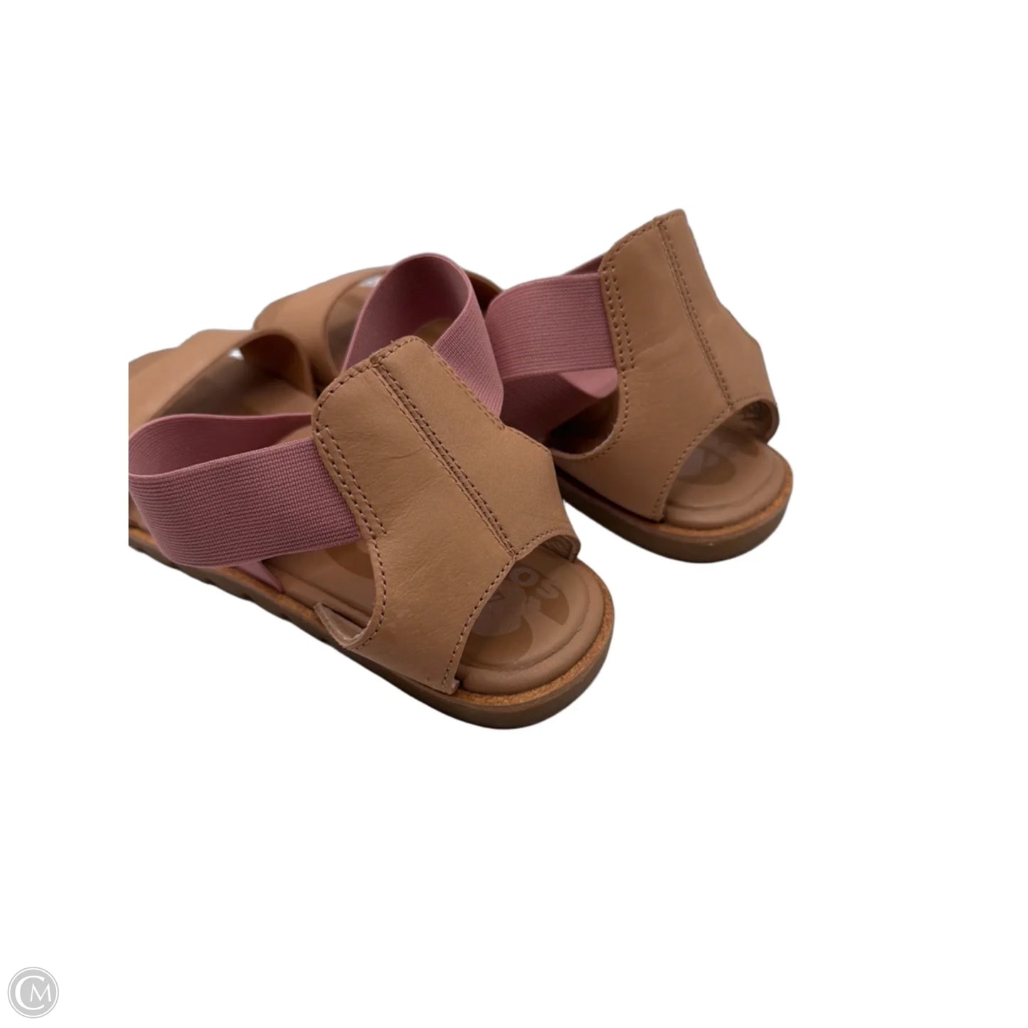 Sandals Flats By Sorel In Pink & Tan, Size: 10