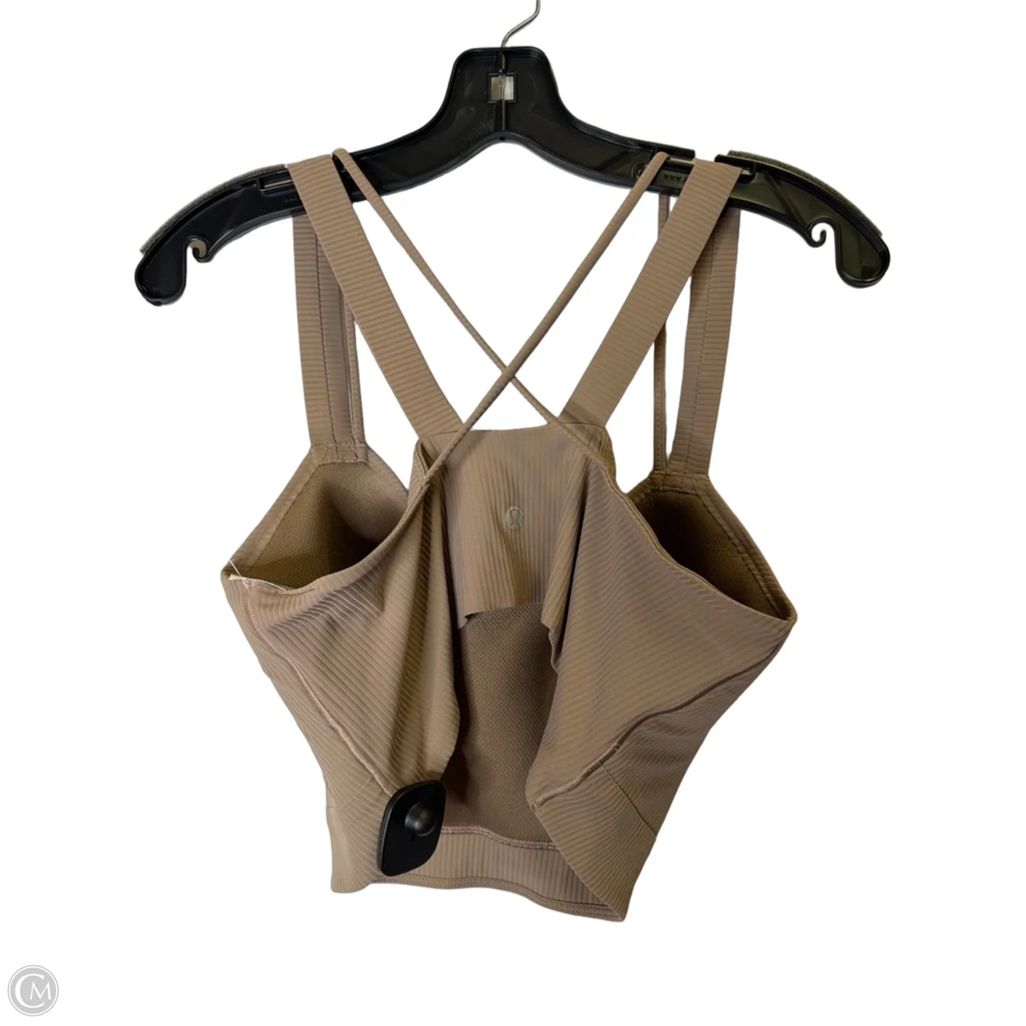 Athletic Bra By Lululemon In Taupe, Size: Xl