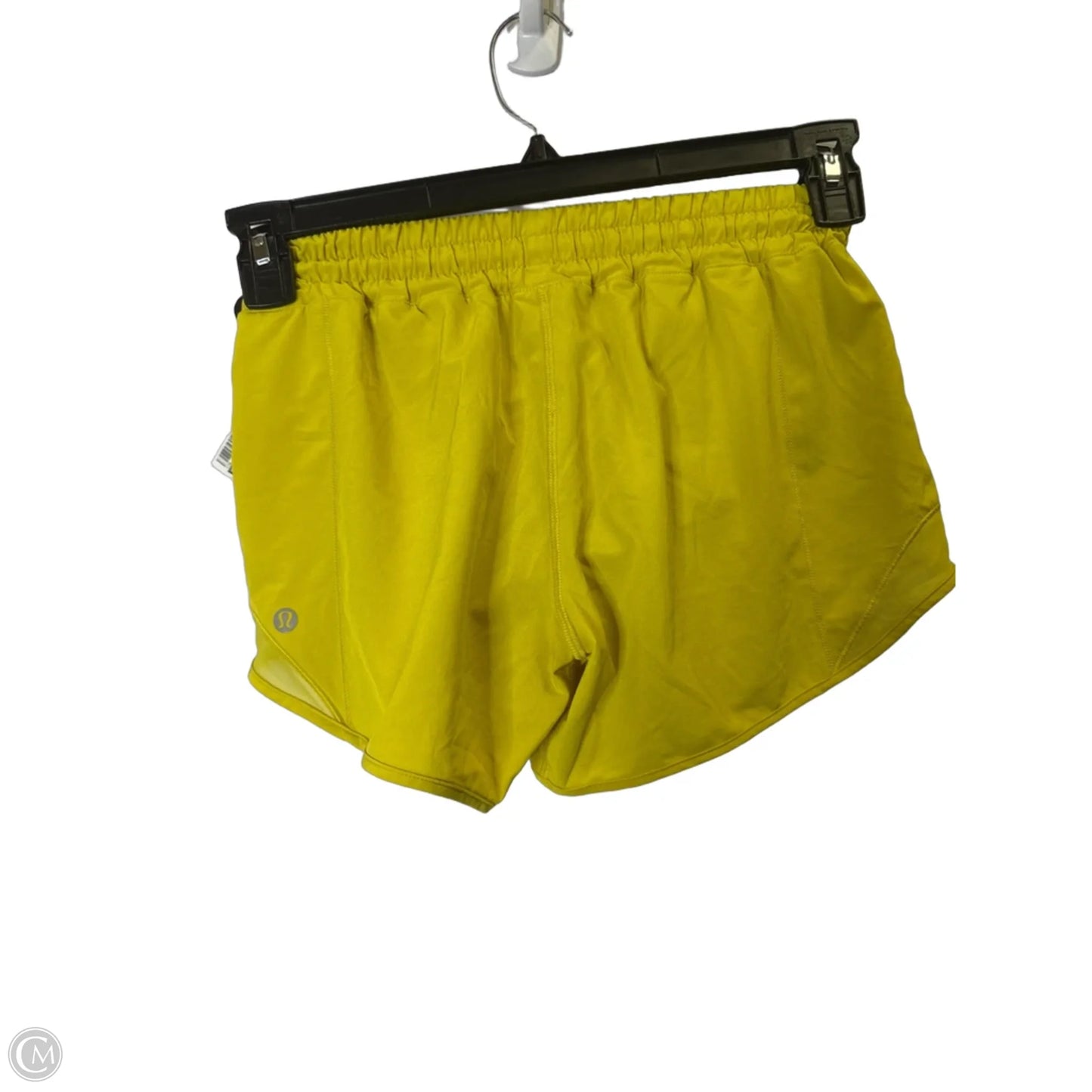 Athletic Shorts By Lululemon In Yellow, Size: 2
