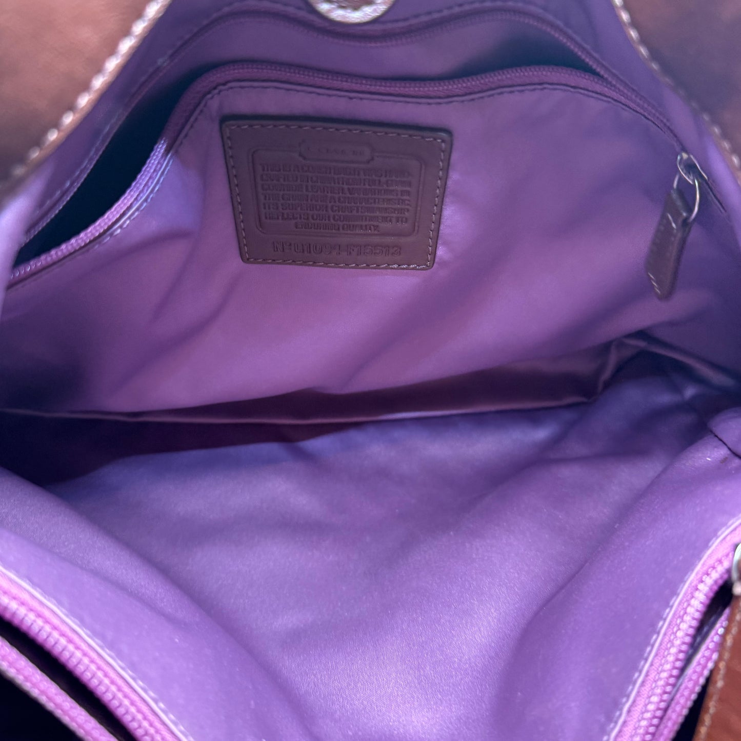 Handbag Designer By Coach, Size: Medium