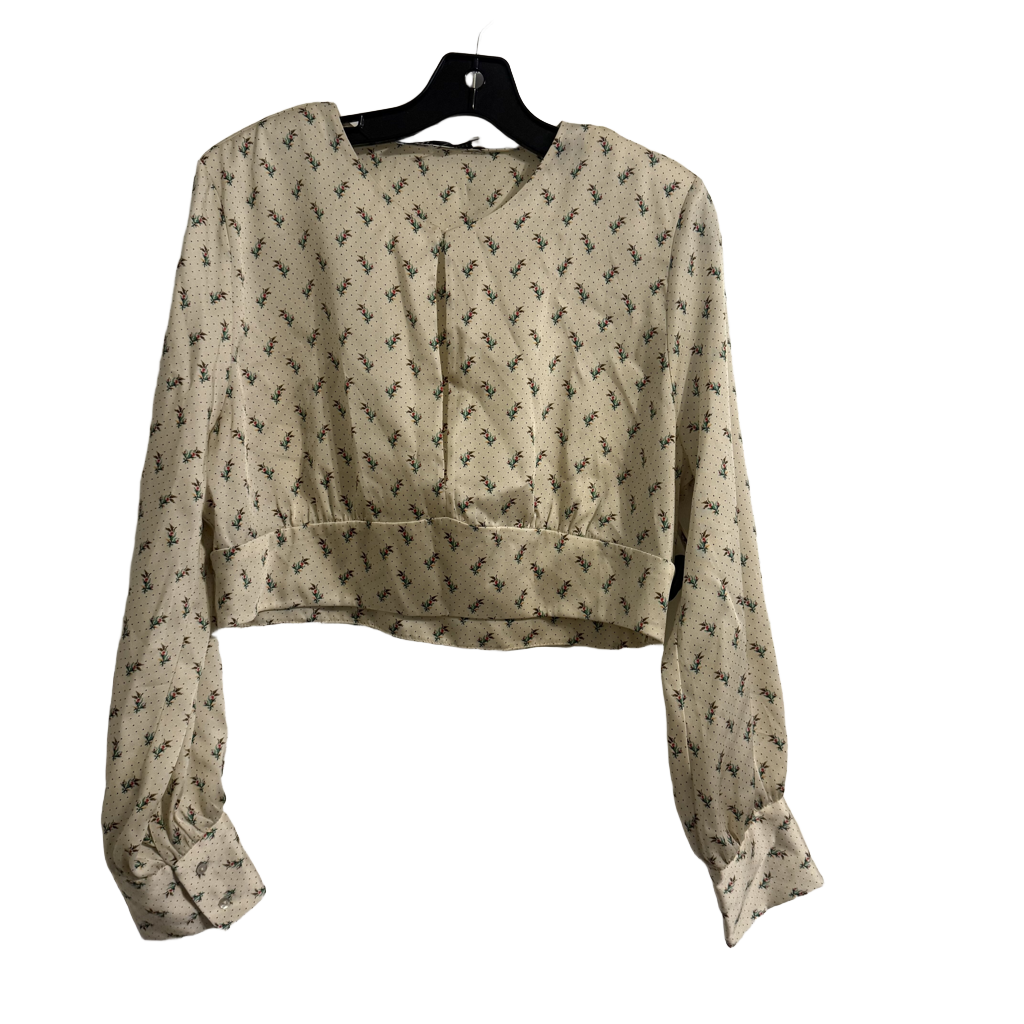 Top Long Sleeve By Zara Size: L