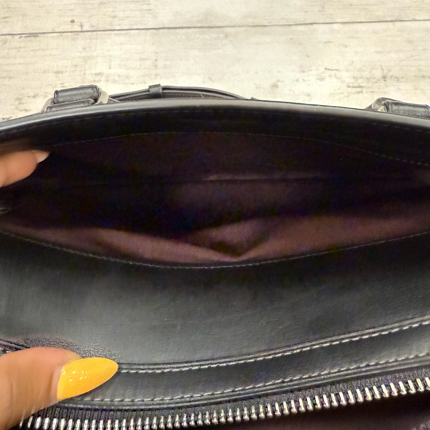 Handbag Designer By Coach, Size: Large