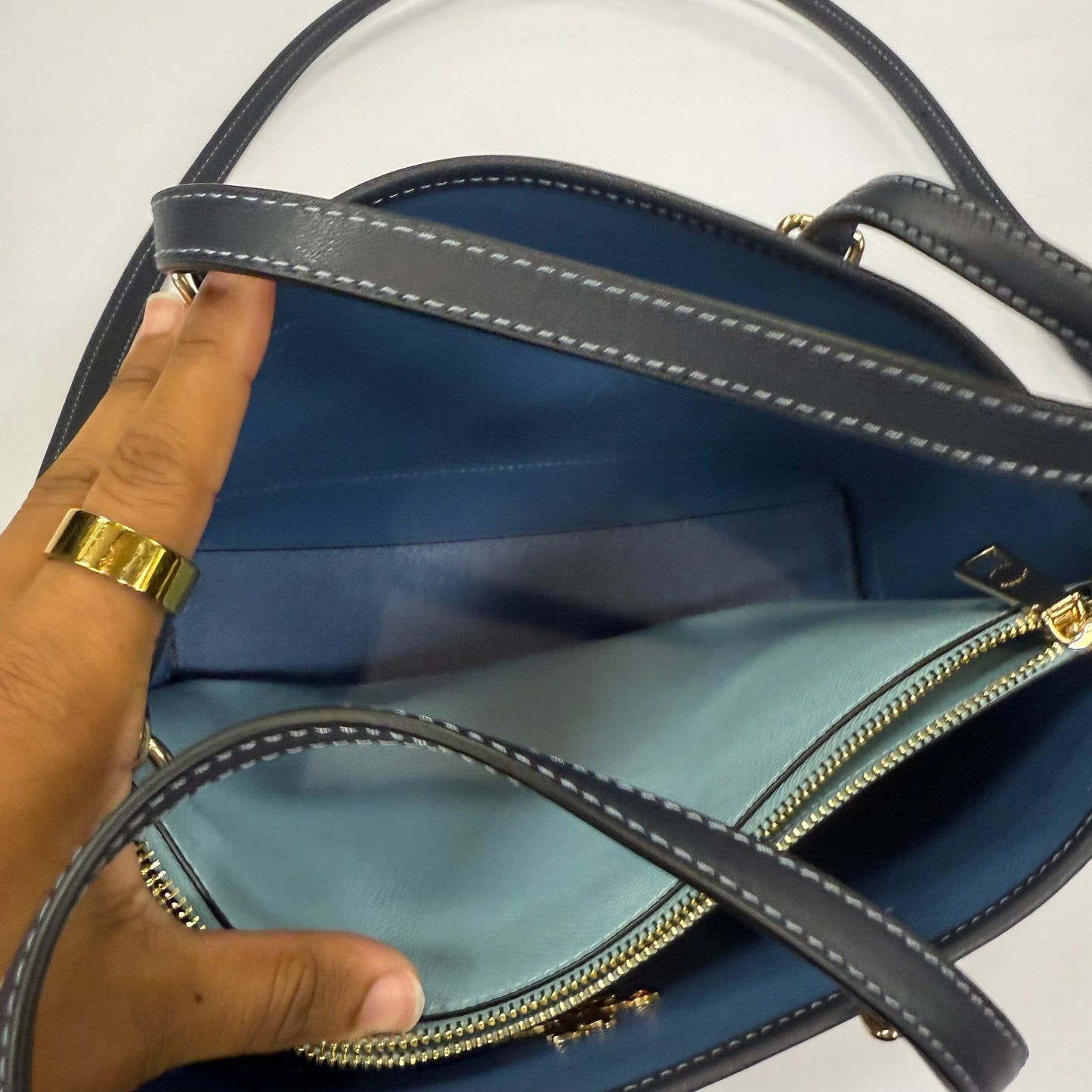 Crossbody Designer By Coach, Size: Medium