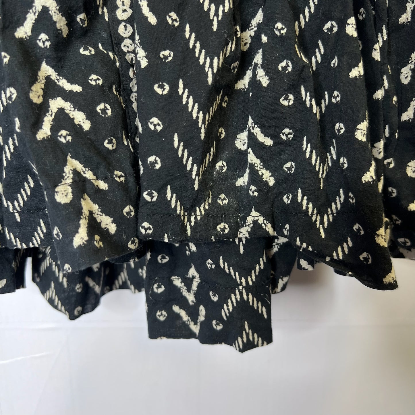 Top Short Sleeve By Free People In Black, Size: Xl