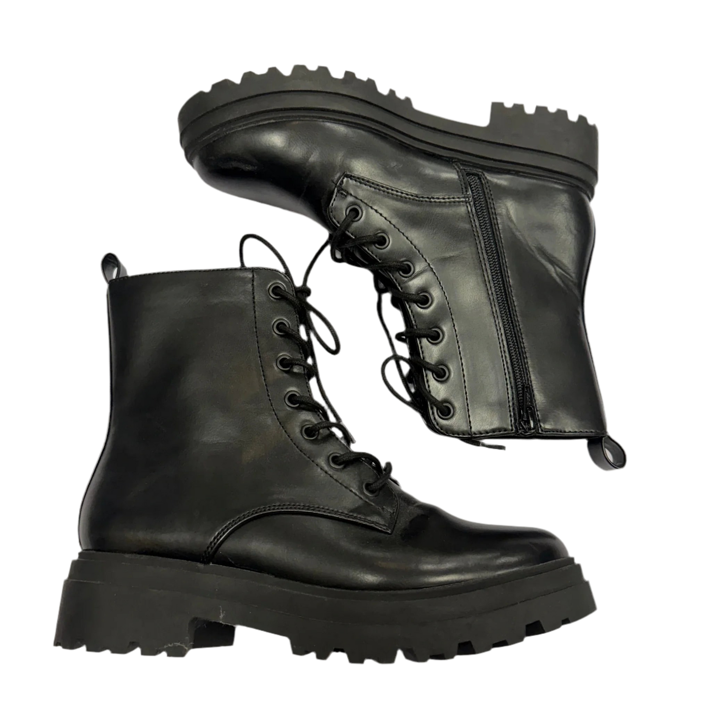 Boots Combat By A New Day In Black, Size: 8