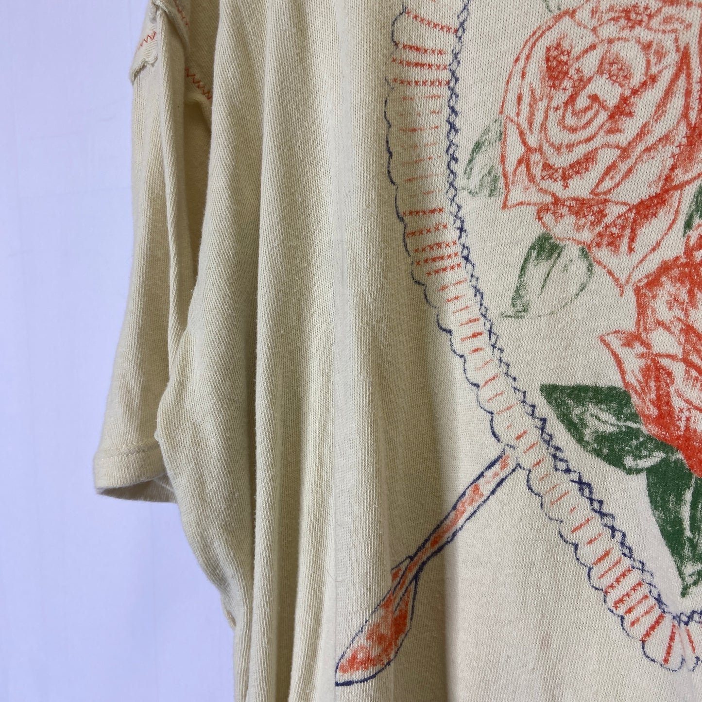 Top Short Sleeve Basic By Lucky Brand In Beige, Size: S