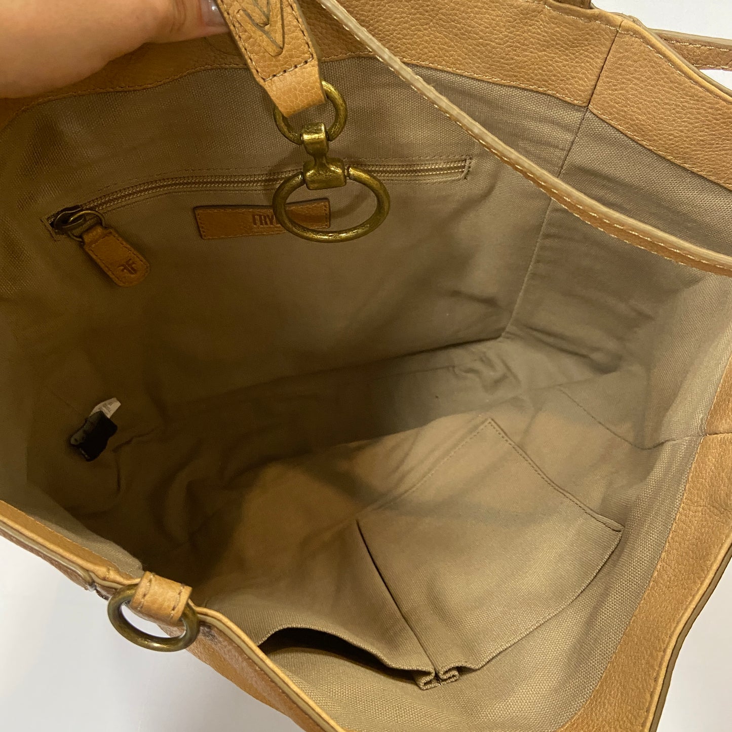 Tote Designer By Frye, Size: Medium