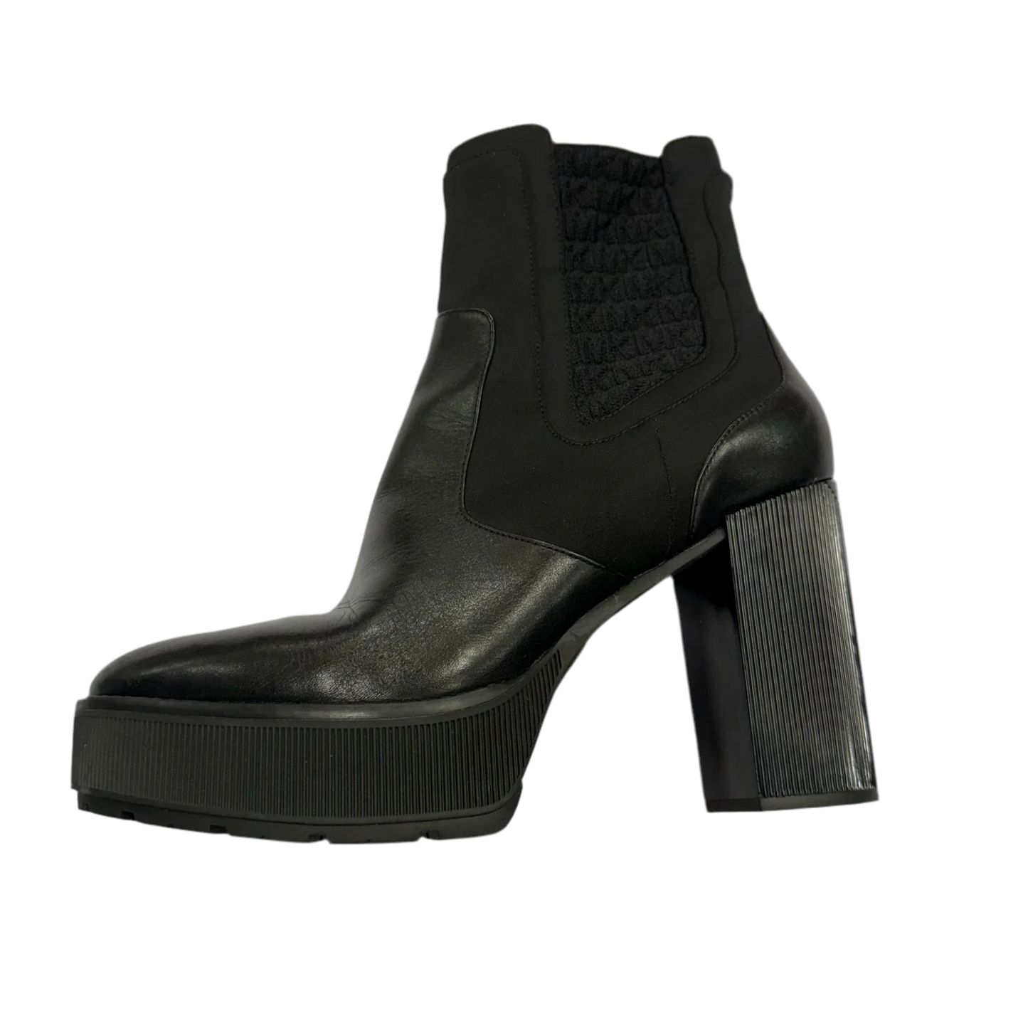 Boots Mid-calf Heels By Cmc In Black, Size: 10
