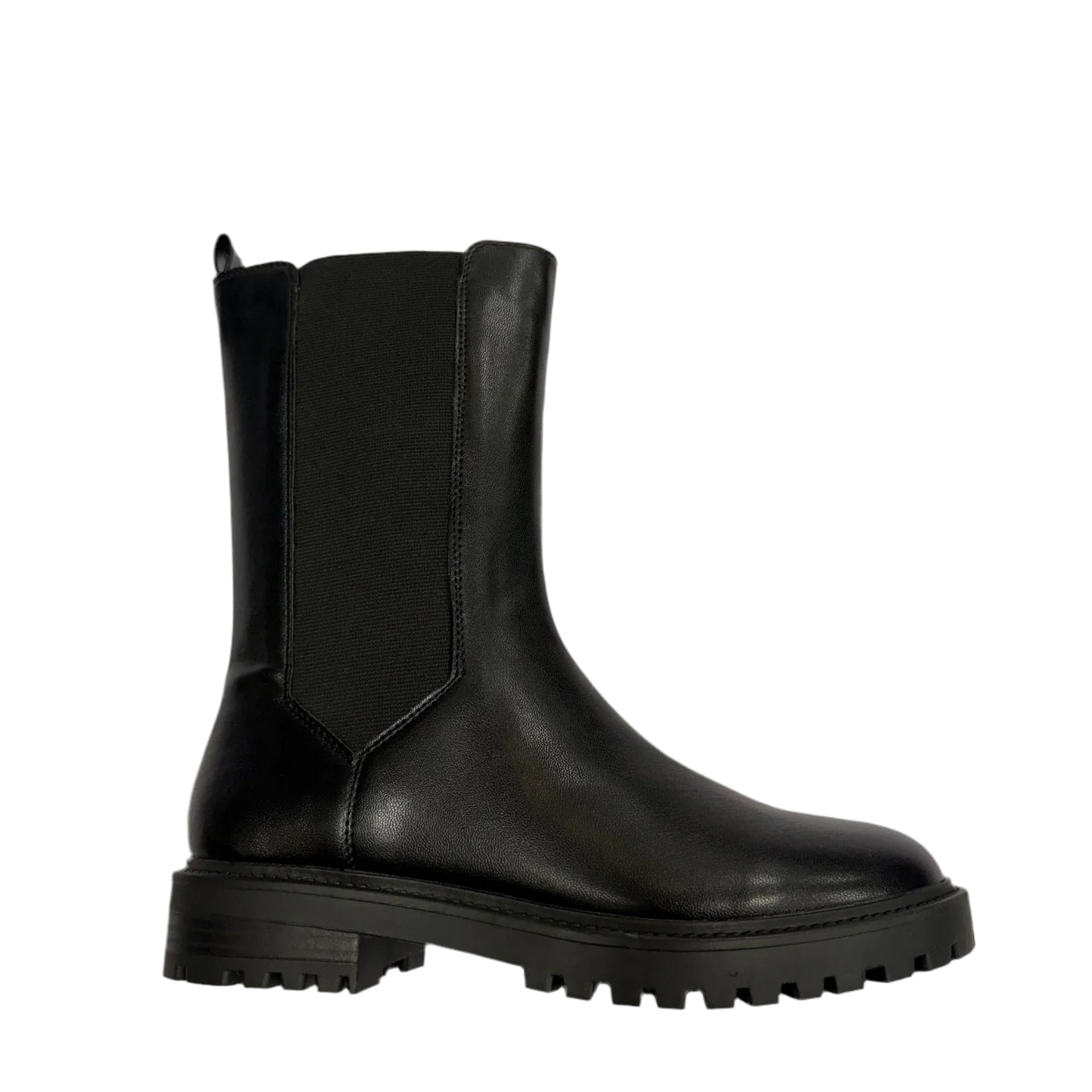 Boots Mid-calf Flats By Banana Republic In Black, Size: 8