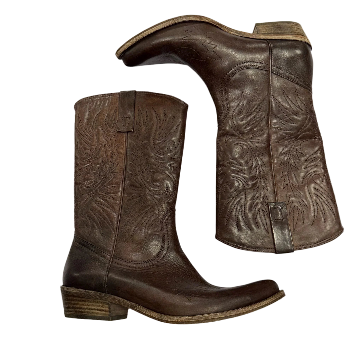 Boots Western By Cmc In Brown, Size: 7