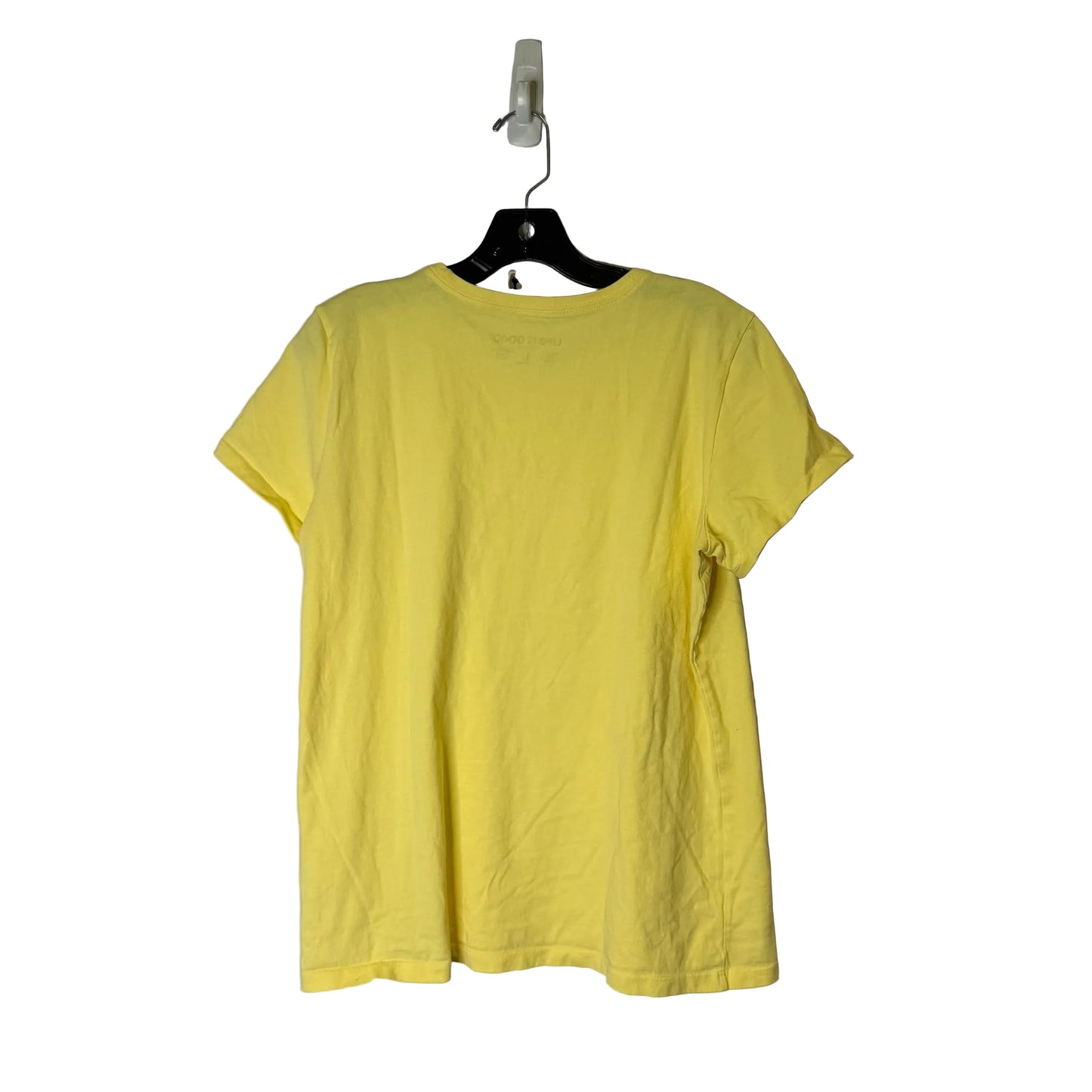 Top Ss Basic By Life Is Good In Yellow, Size:L