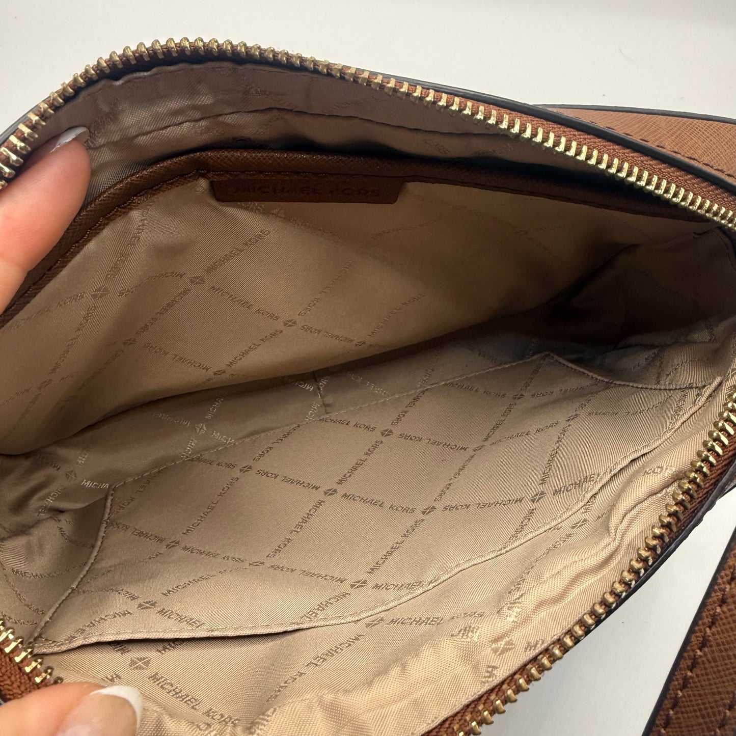 Crossbody Designer By Michael By Michael Kors, Size: Medium