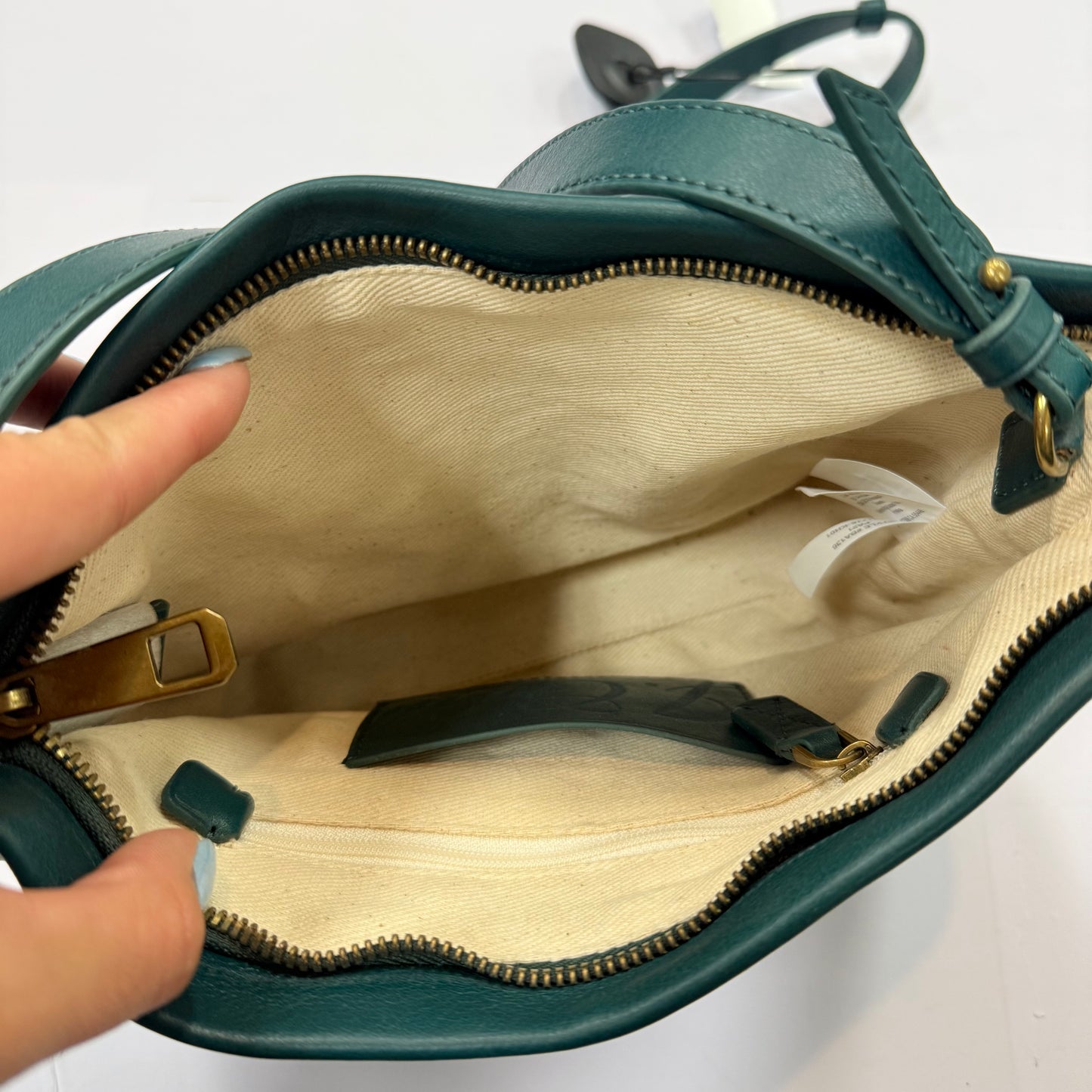 Crossbody Leather By J. Crew, Size: Small