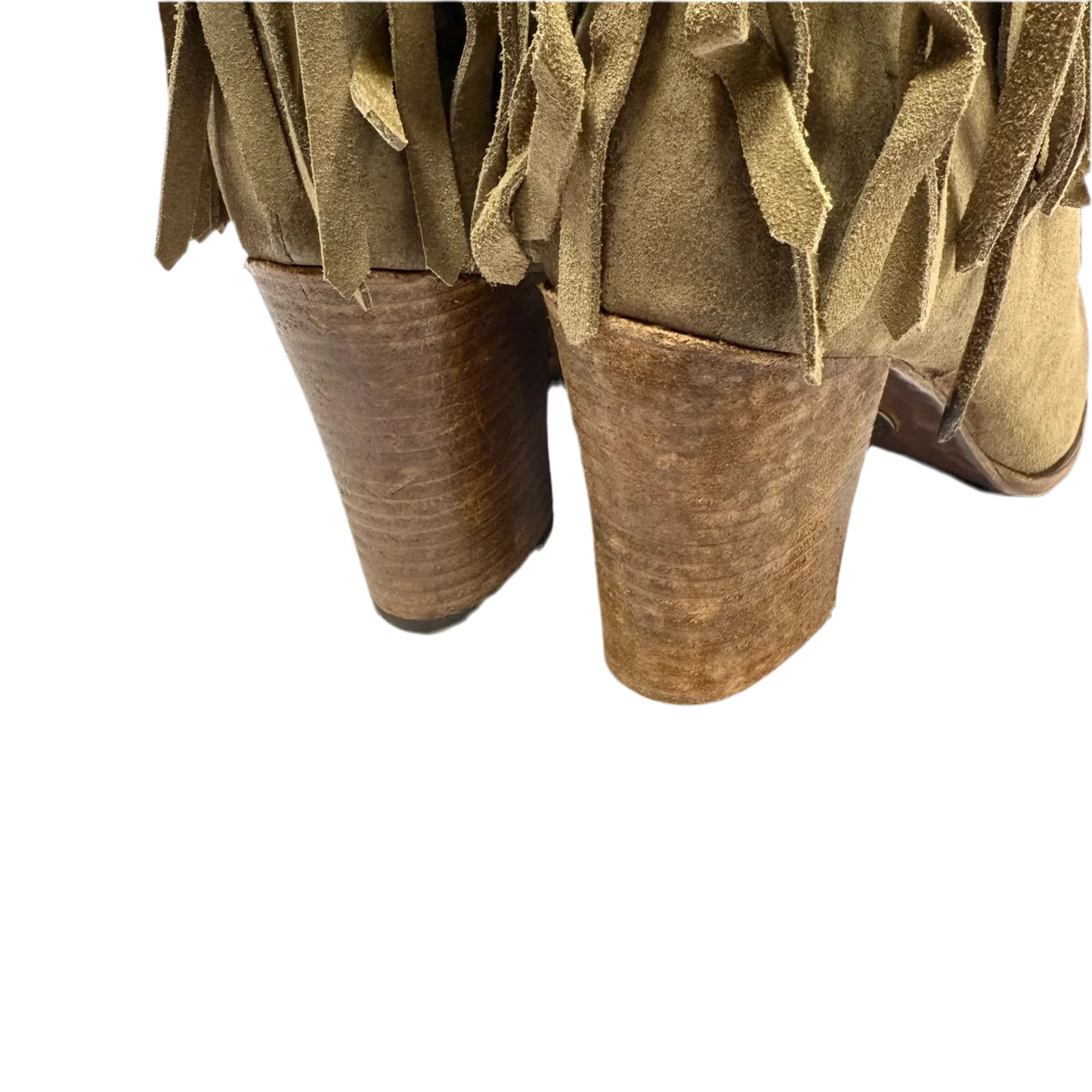 Boots Ankle Heels By Cmc In Brown, Size: 7