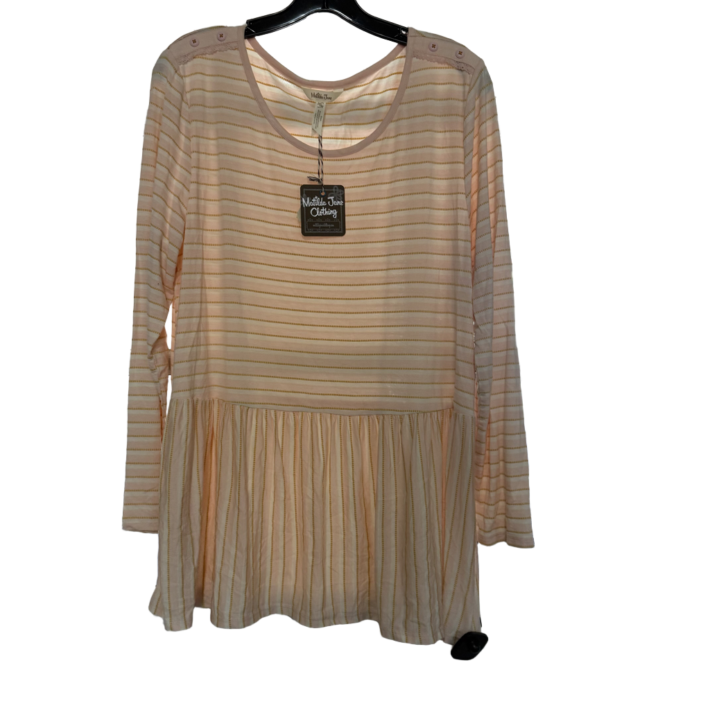Top Long Sleeve By Matilda Jane Size: Xl