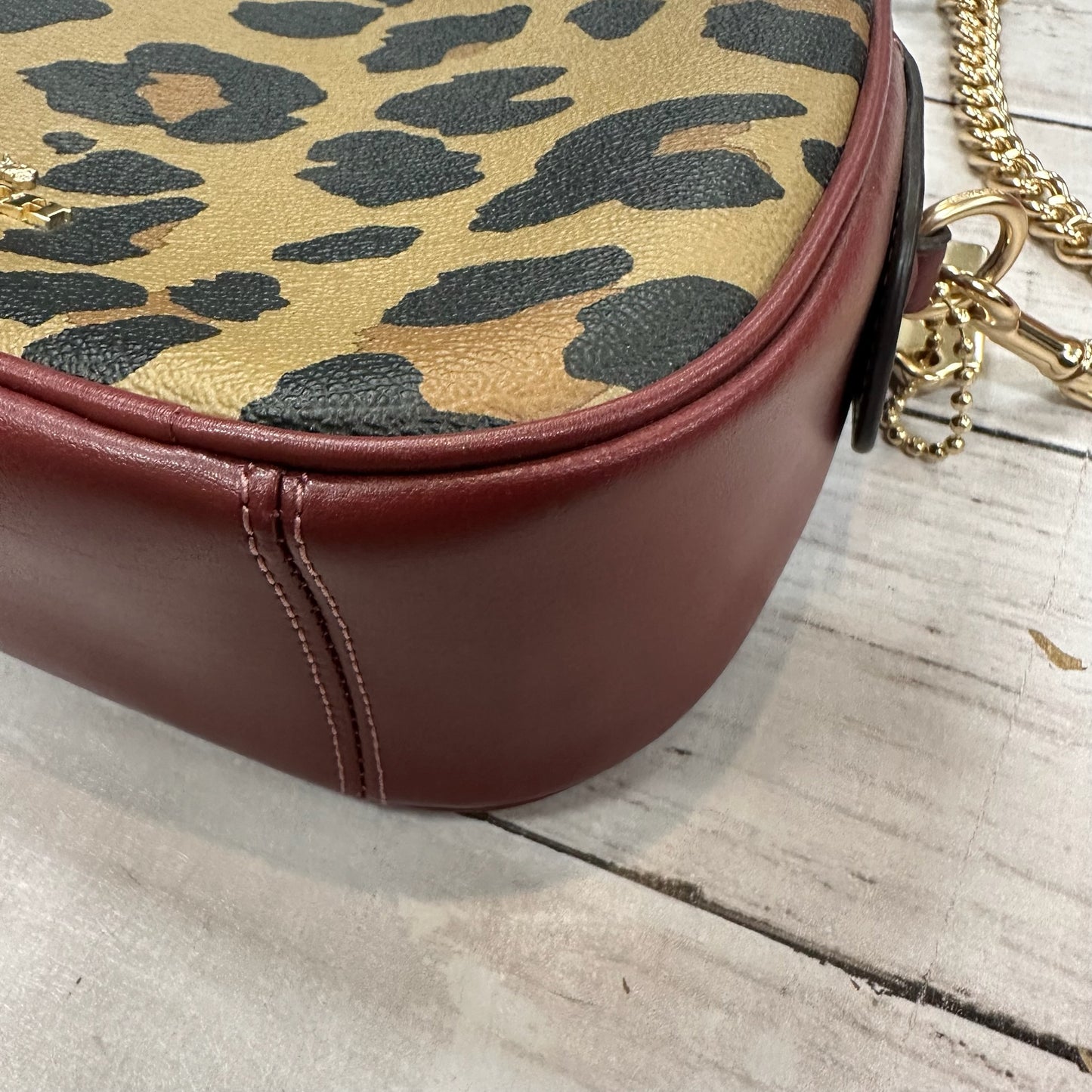 Crossbody Designer By Coach, Size: Small