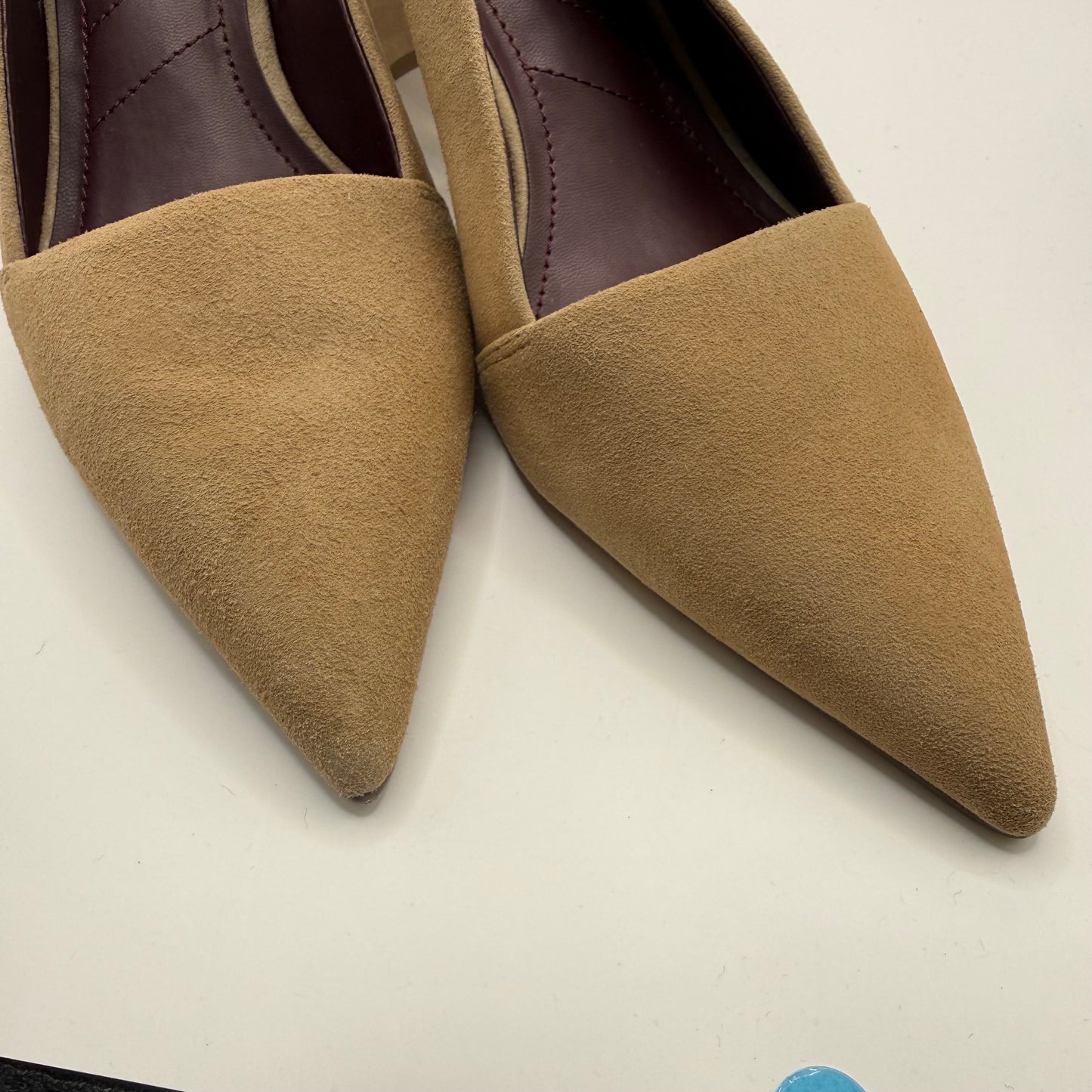 Shoes Heels Block By Franco Sarto In Tan, Size: 9