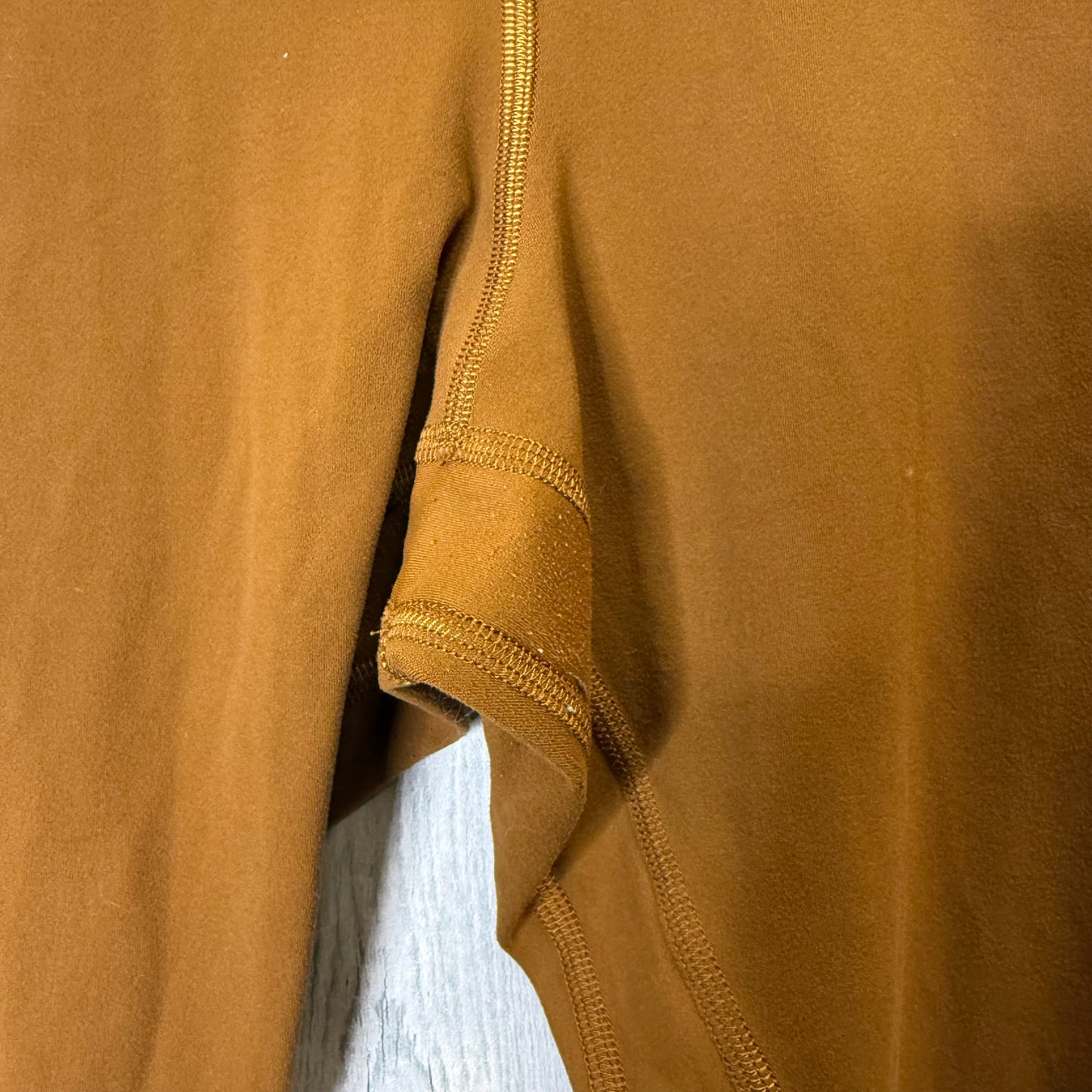 Athletic Leggings Capris By Lululemon In Brown, Size: 14