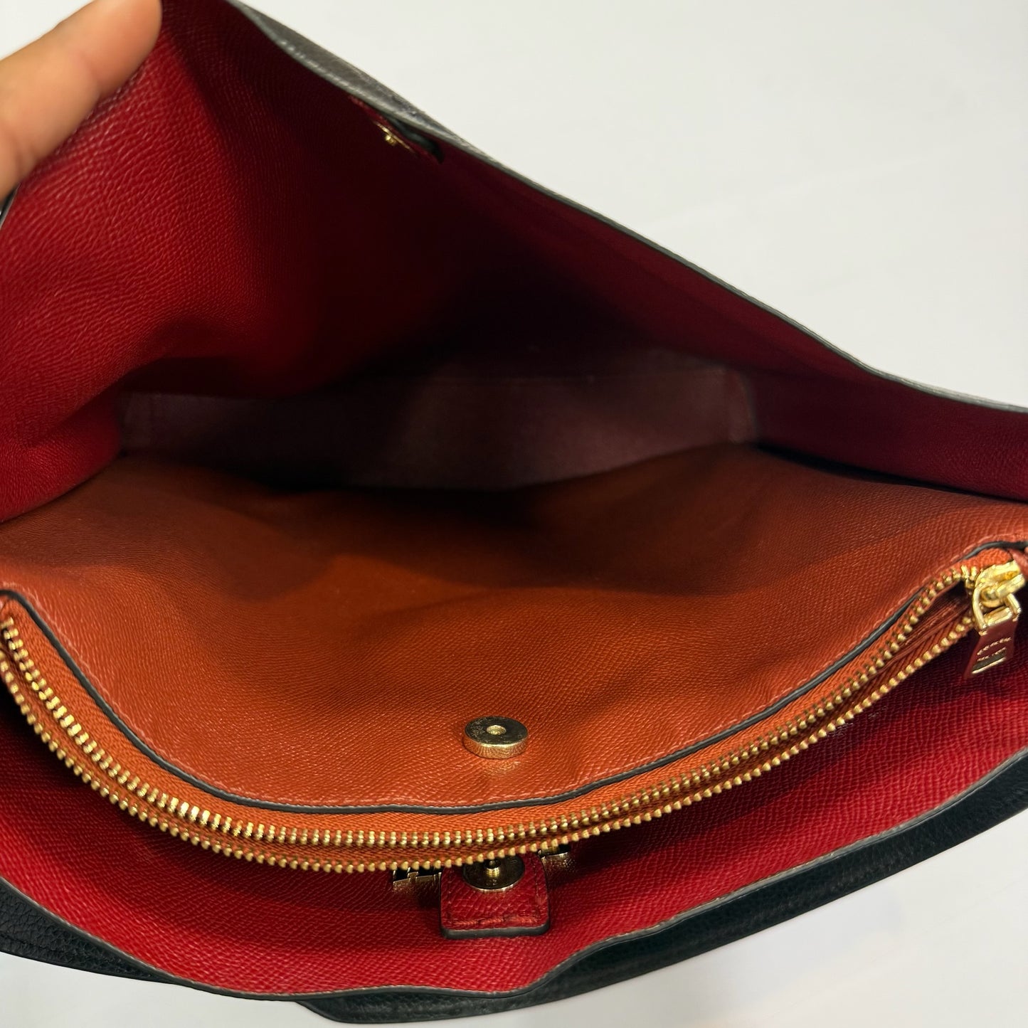 Handbag Designer By Coach, Size: Medium