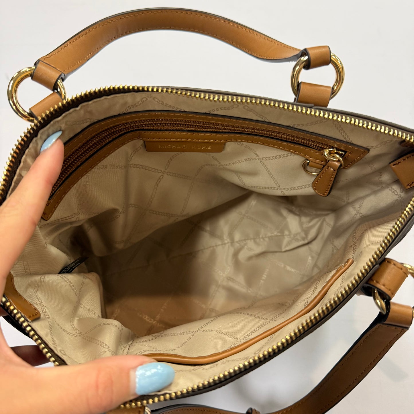 Handbag Designer By Michael By Michael Kors, Size: Medium