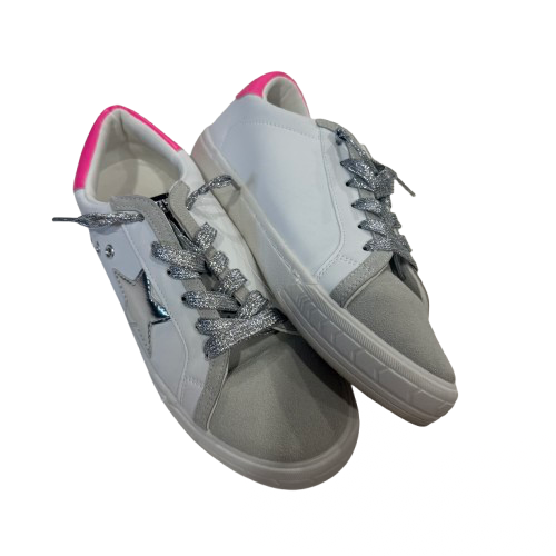 Shoes Sneakers By Vintage Havana In White, Size:7.5