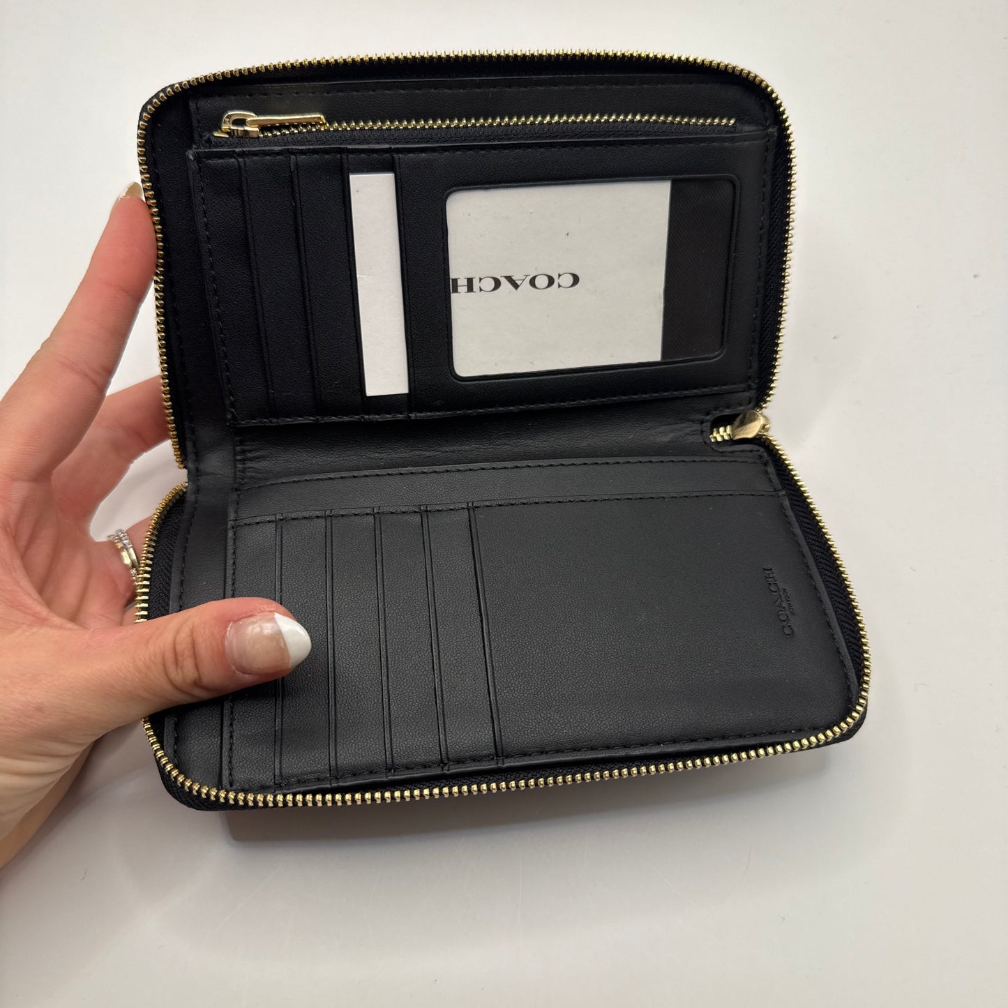 Wallet Designer By Coach, Size: Small