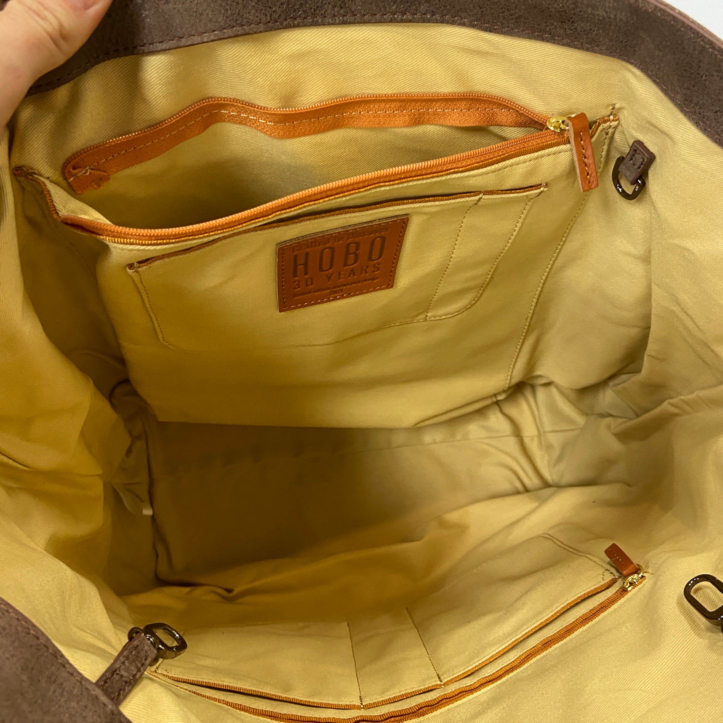 Tote Leather By Hobo Intl, Size: Large