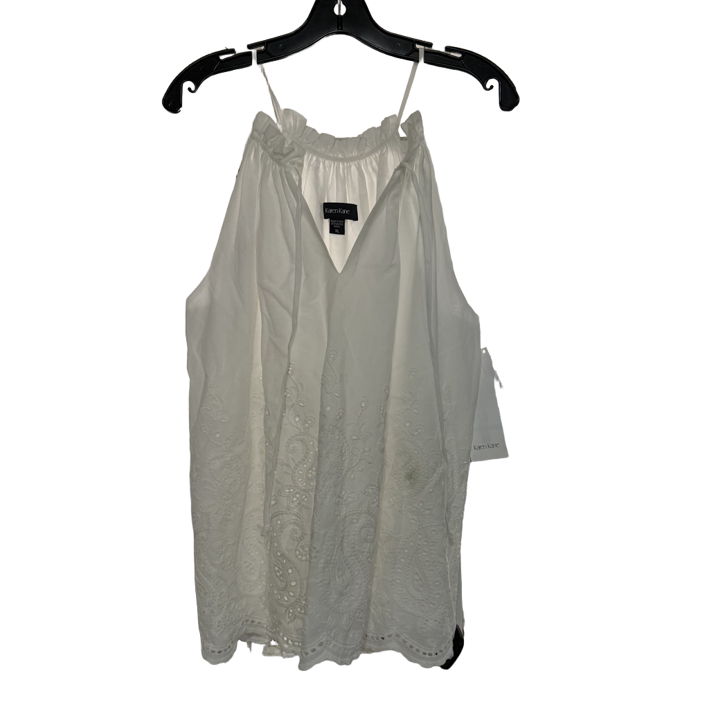 Top Sleeveless By Karen Kane Size: Xl