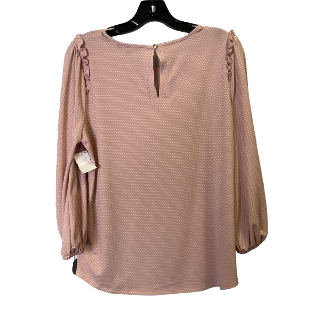 Top Long Sleeve By Adrianna Papell  Size: M