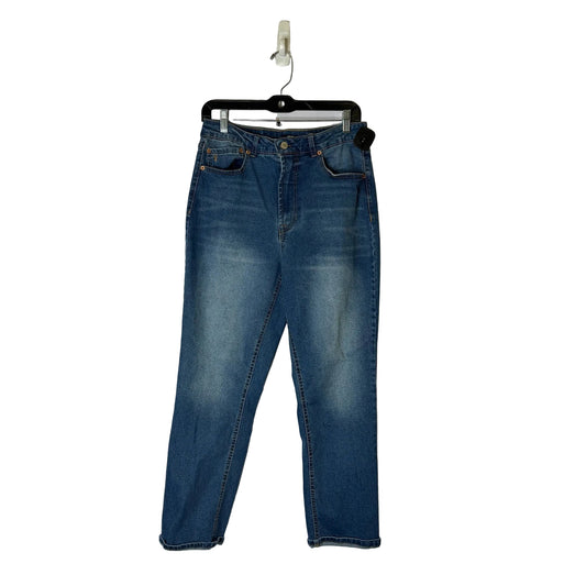 Jeans Skinny By Cmb In Blue Denim, Size:10