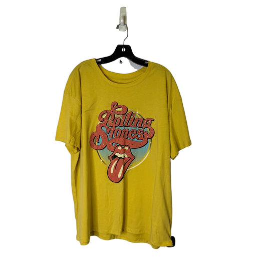 Top Ss By Time And Tru In Yellow, Size:22