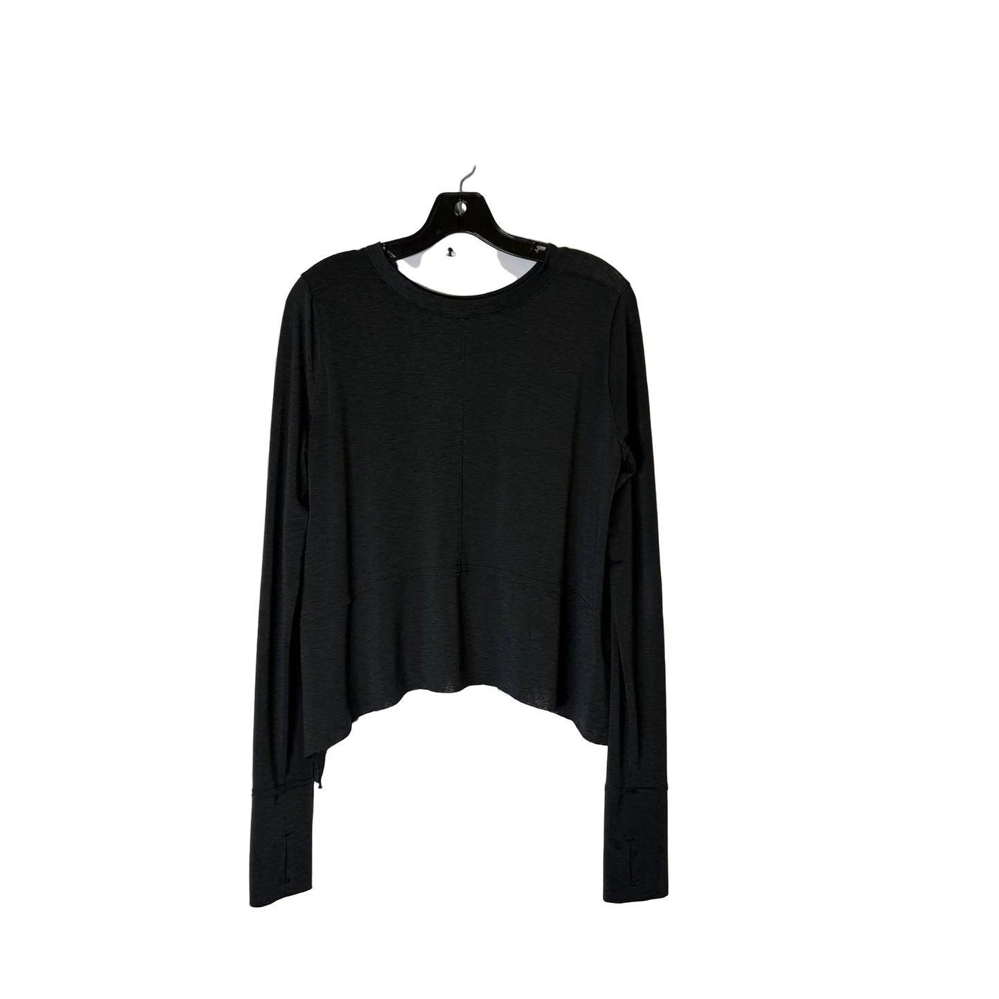 Athletic Top Ls Collar By Free People In Black, Size:M