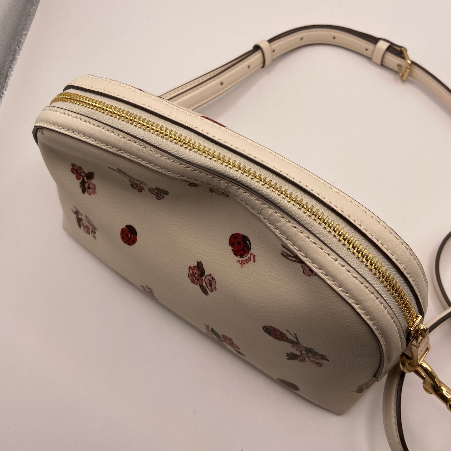 Crossbody Designer By Coach, Size: Medium