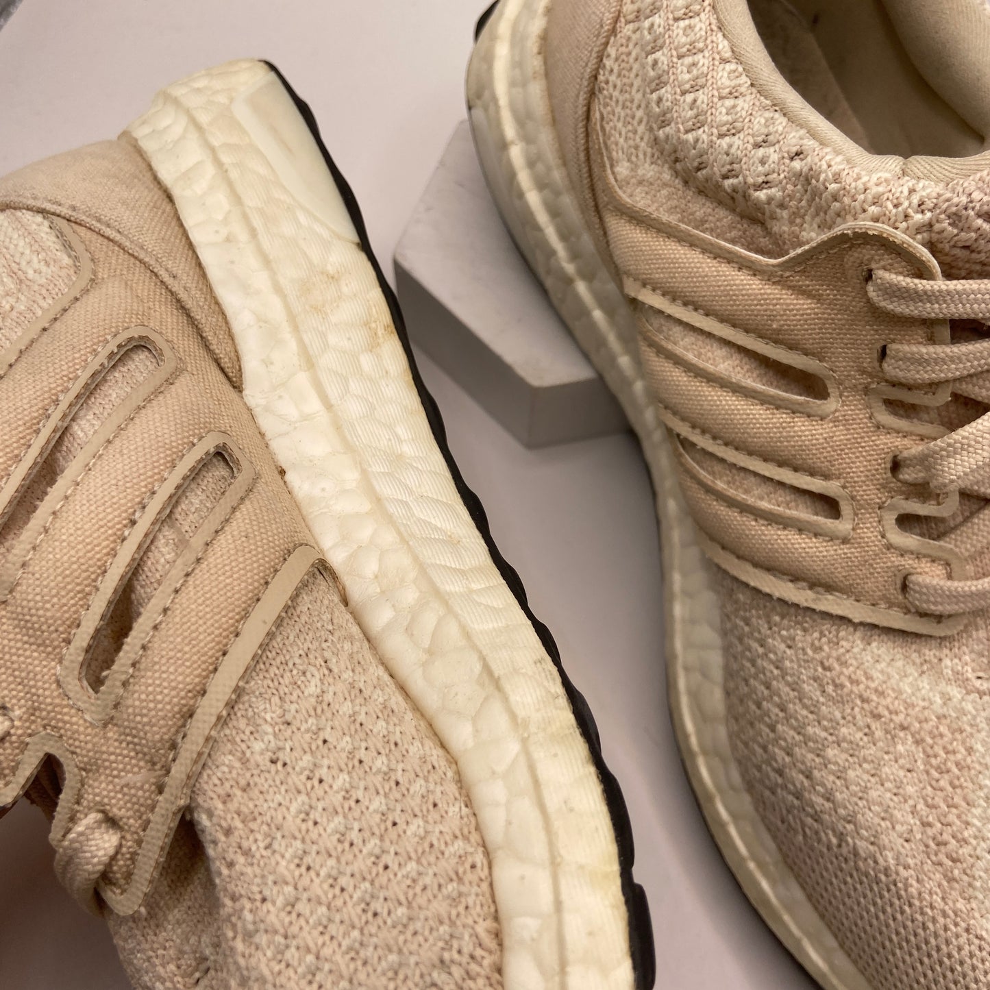 Shoes Athletic By Adidas In Tan, Size: 6