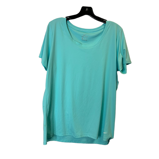 Athletic Top Short Sleeve By Nike Apparel  Size: Xl
