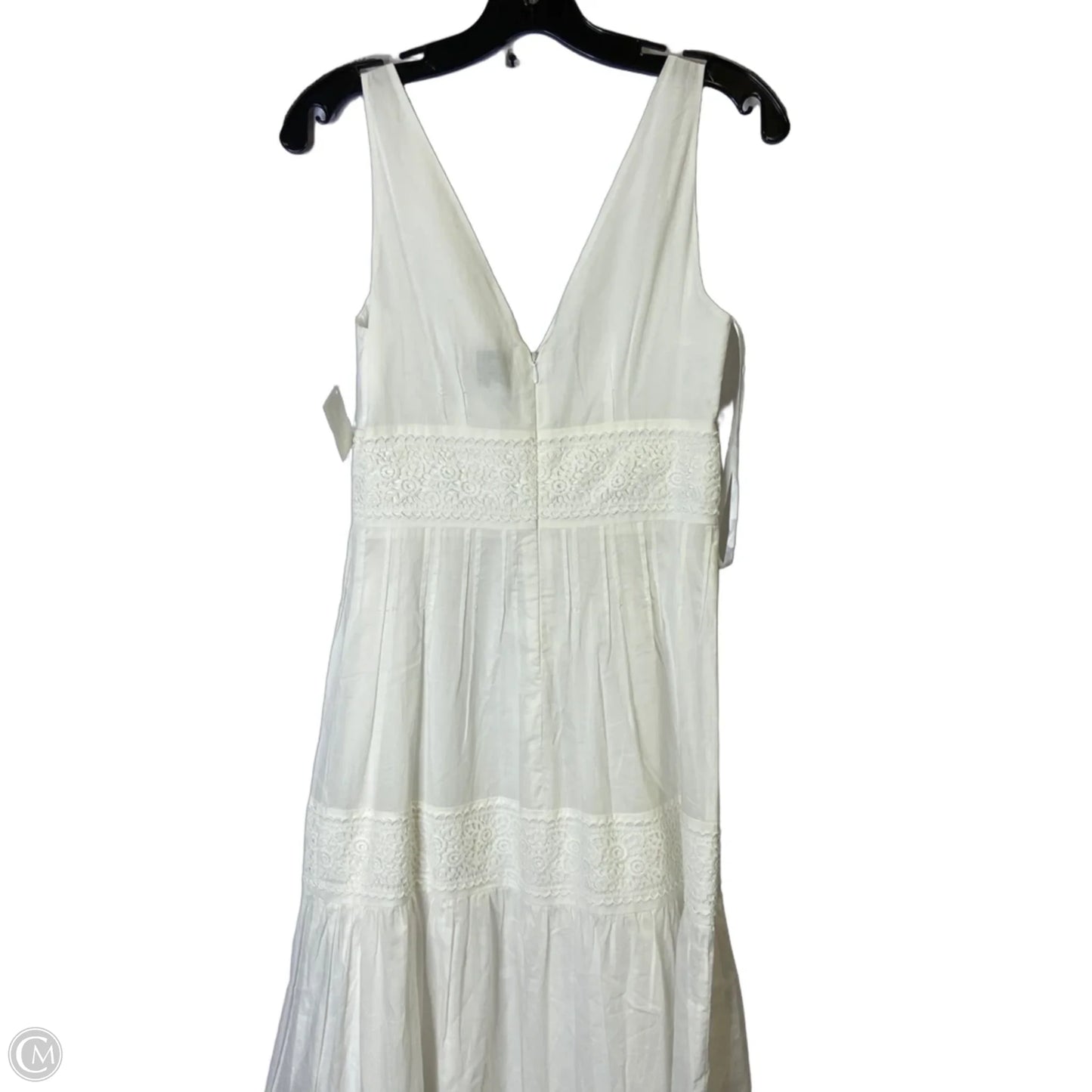 Dress Casual Maxi By Cmb In White, Size: 0