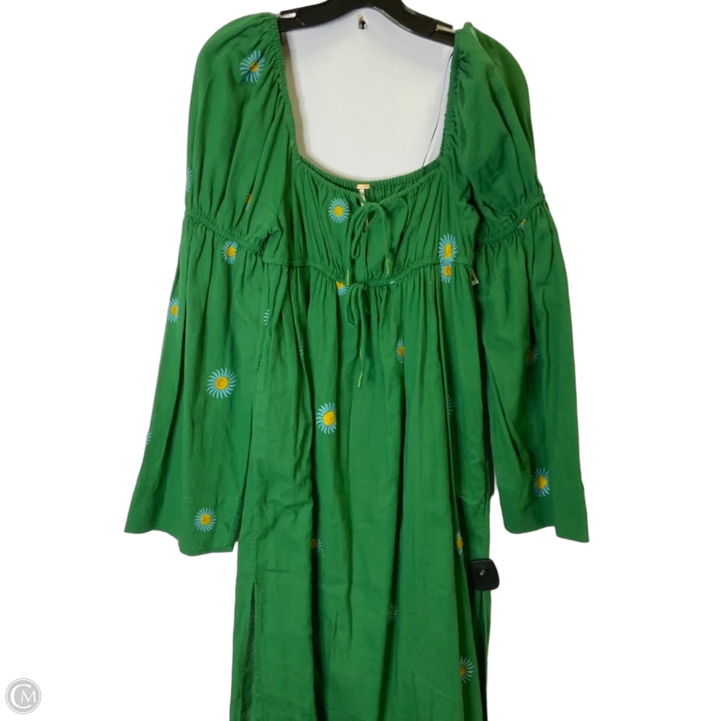 Dress Casual Midi By Free People In Green, Size: Xs