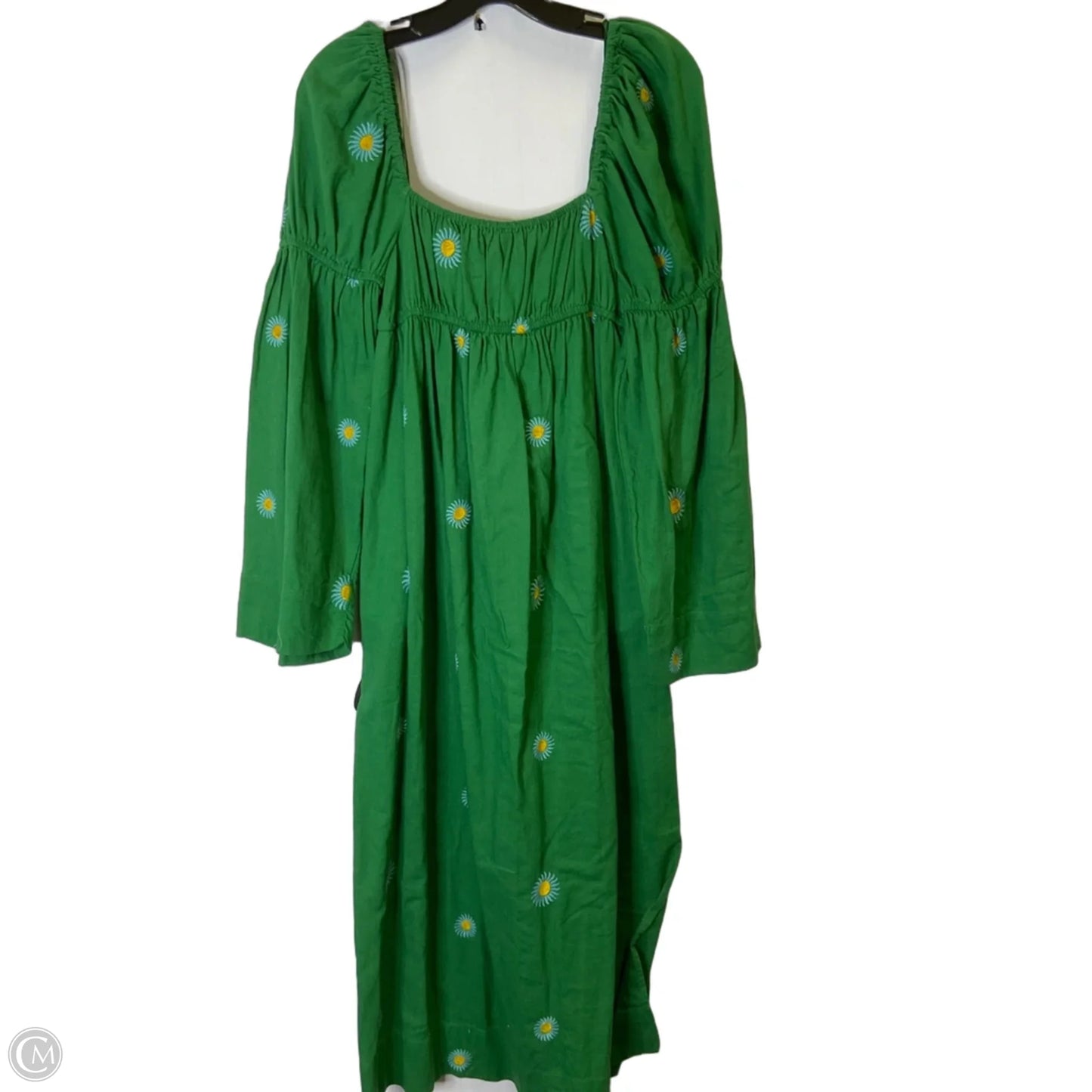 Dress Casual Midi By Free People In Green, Size: Xs