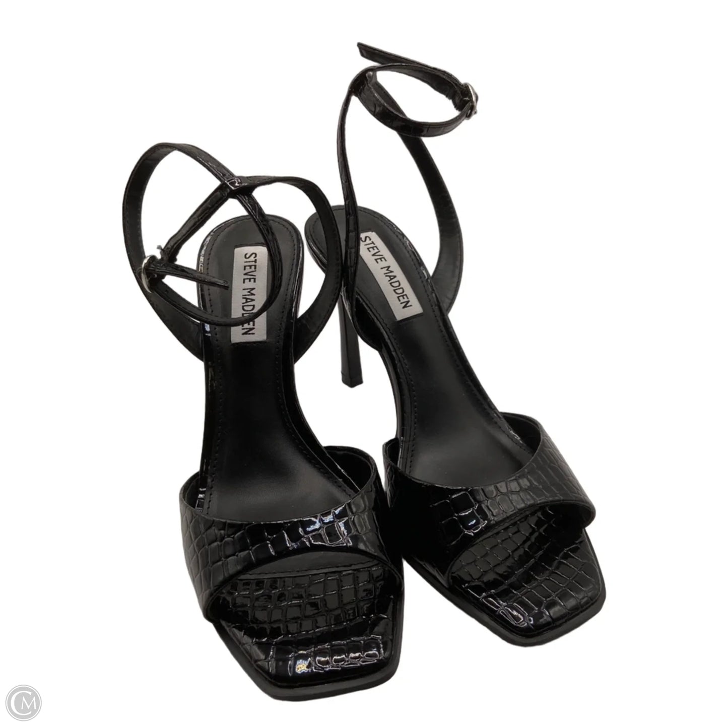 Shoes Heels Stiletto By Steve Madden In Black, Size: 7.5